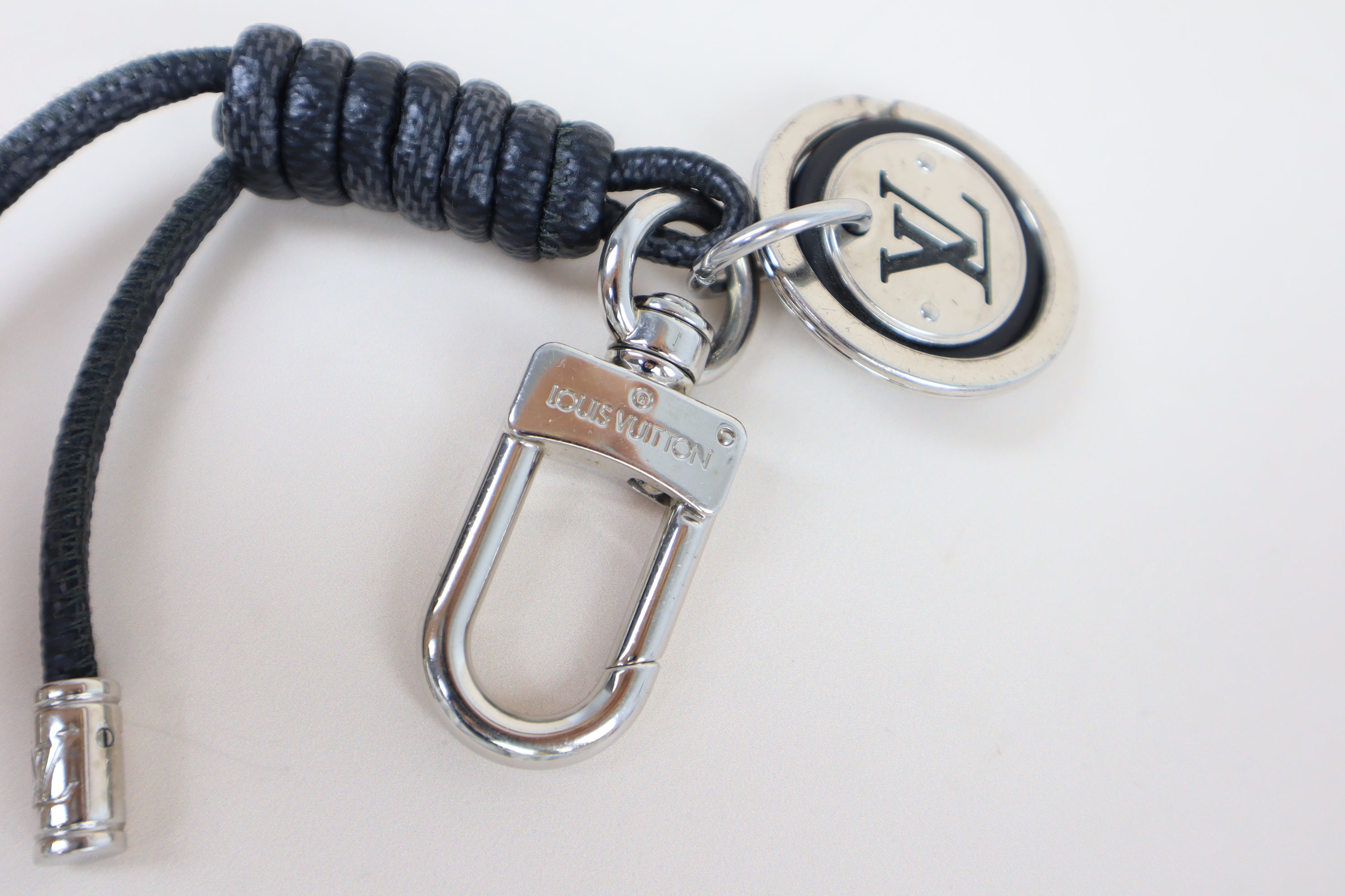 Louis Vuitton Black Rope Bag Charm-Bag Charm-Louis Vuitton-The Closet Egypt