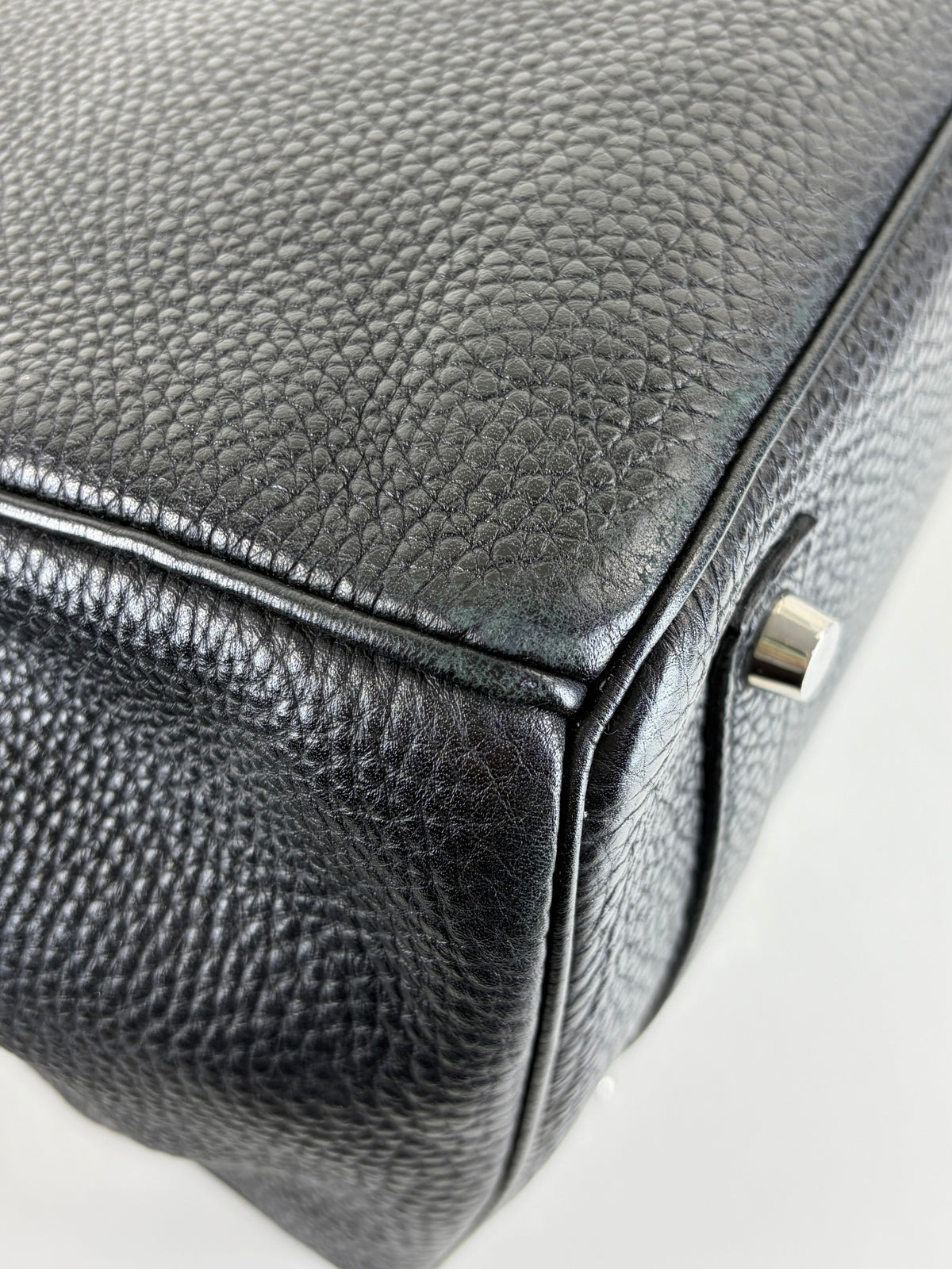 Hermes noir togo leather