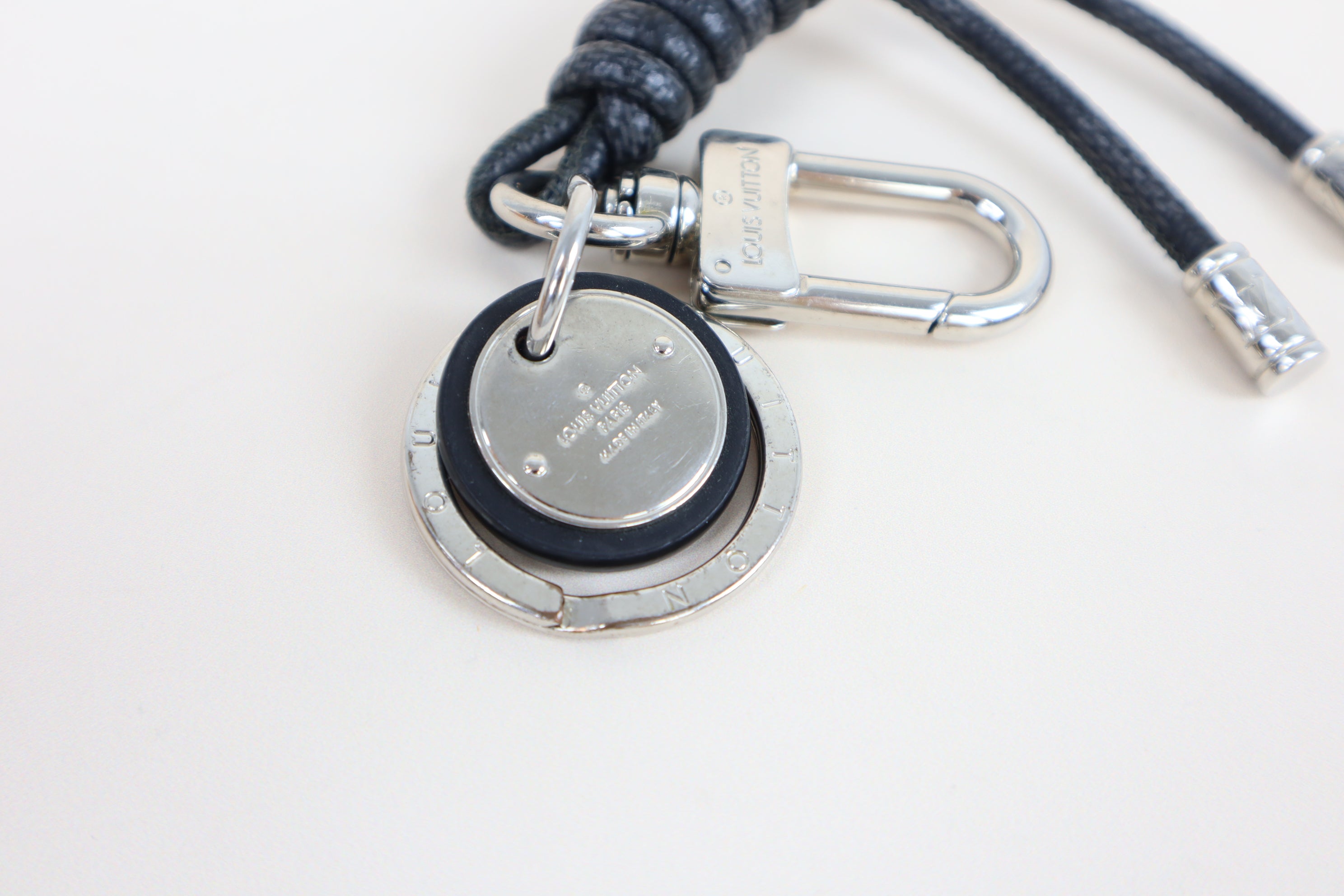 Louis Vuitton Black Rope Bag Charm-Bag Charm-Louis Vuitton-The Closet Egypt