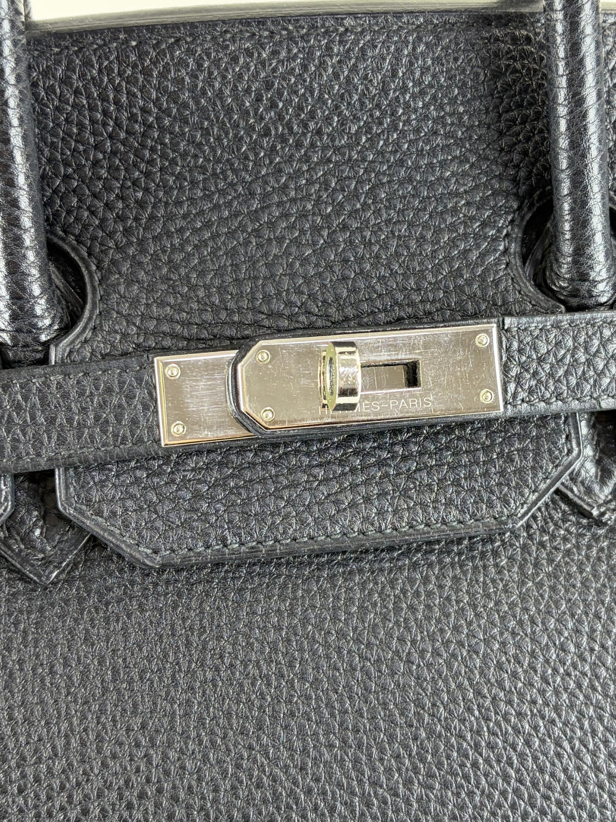 Hermes noir togo leather