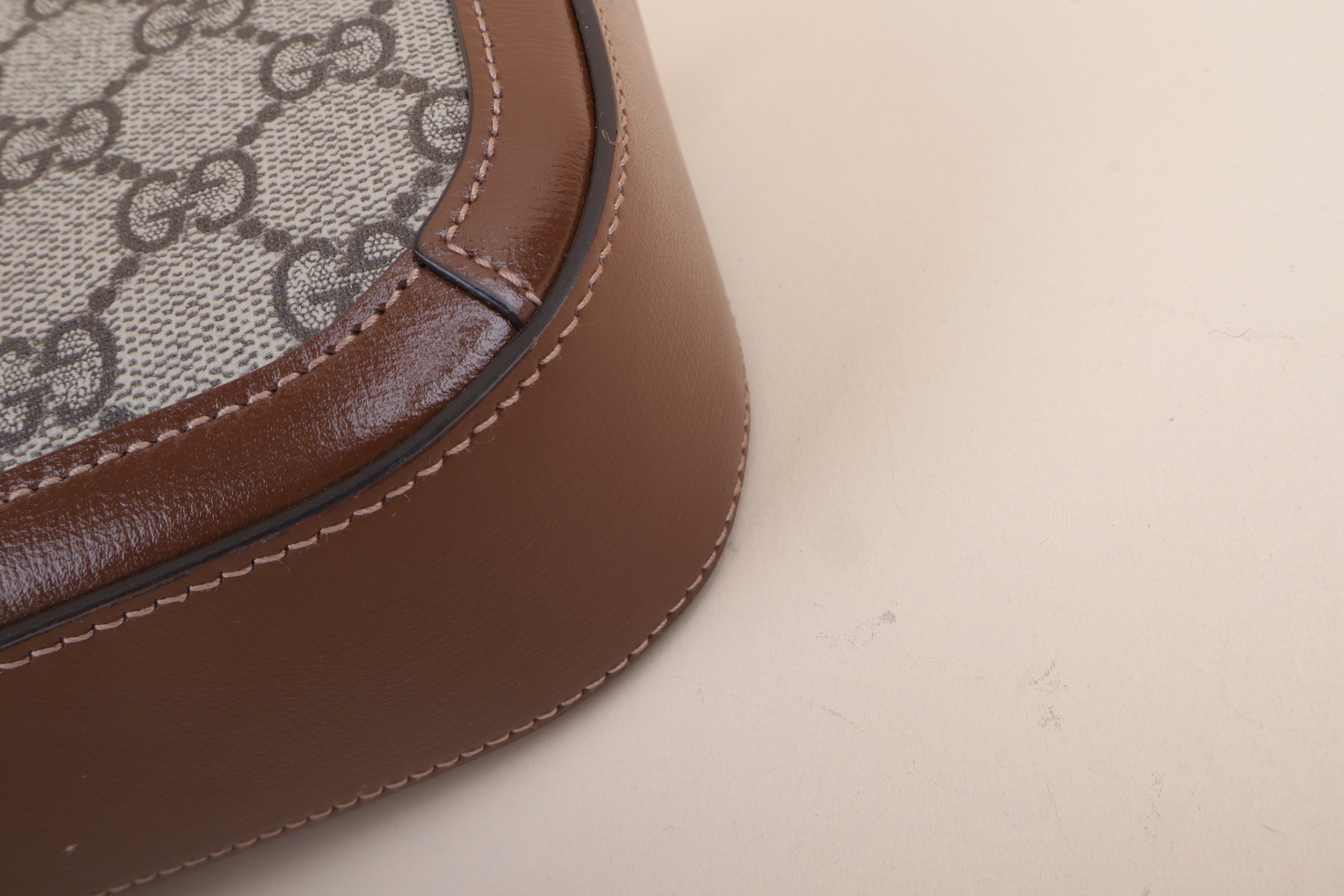 Gucci Bicolor Horsebit 1955 Small Crossbody Bag