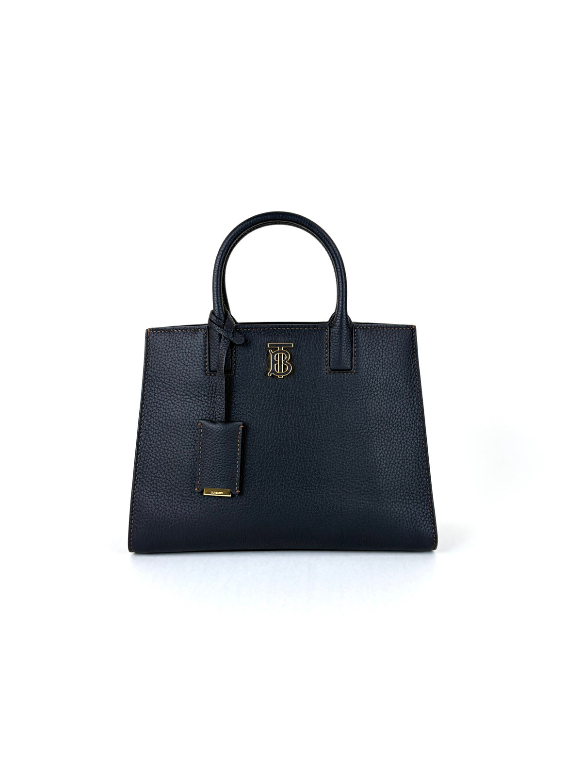 Burberry black leather Frances mini