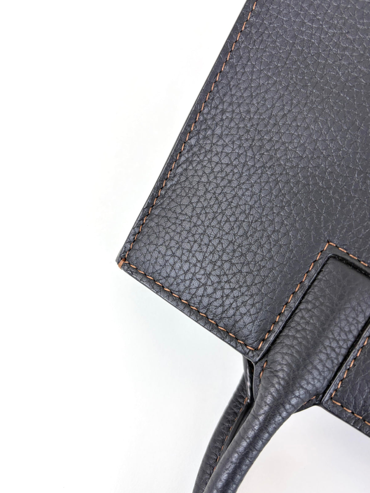 Burberry black leather Frances mini