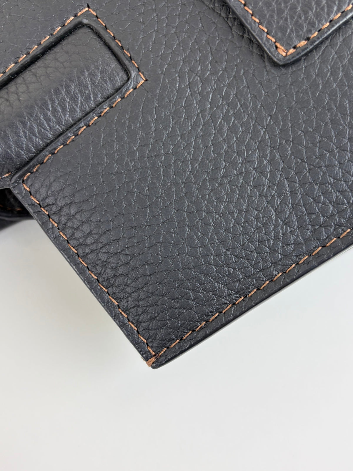 Burberry black leather Frances mini