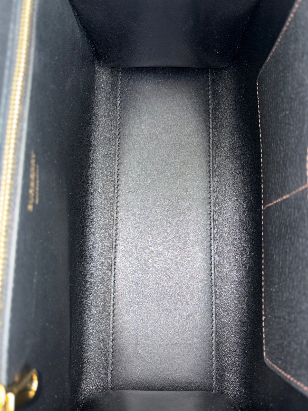 Burberry black leather Frances mini