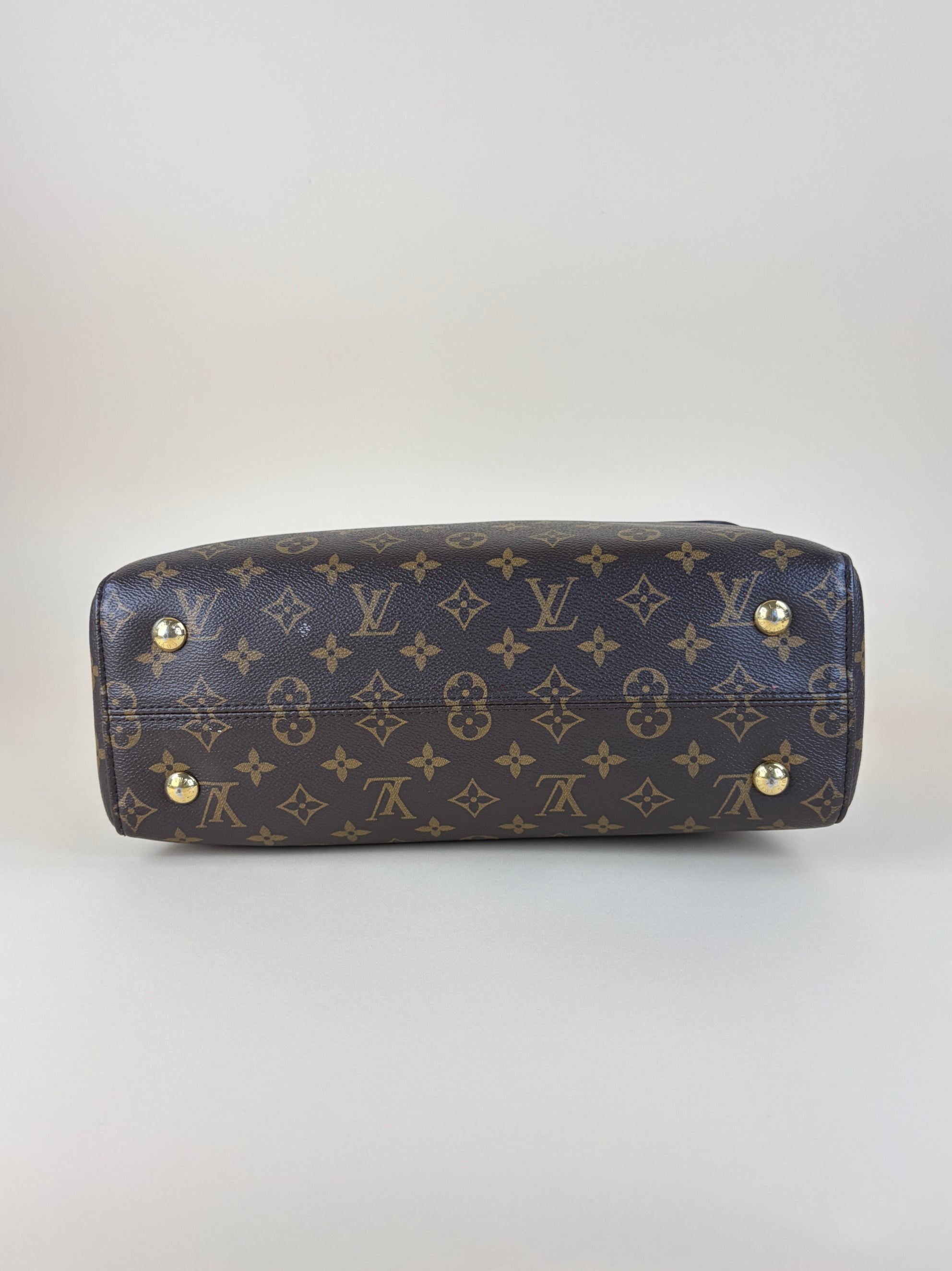 Louis Vuitton Monogram Burgandy canvas Venus tote bag