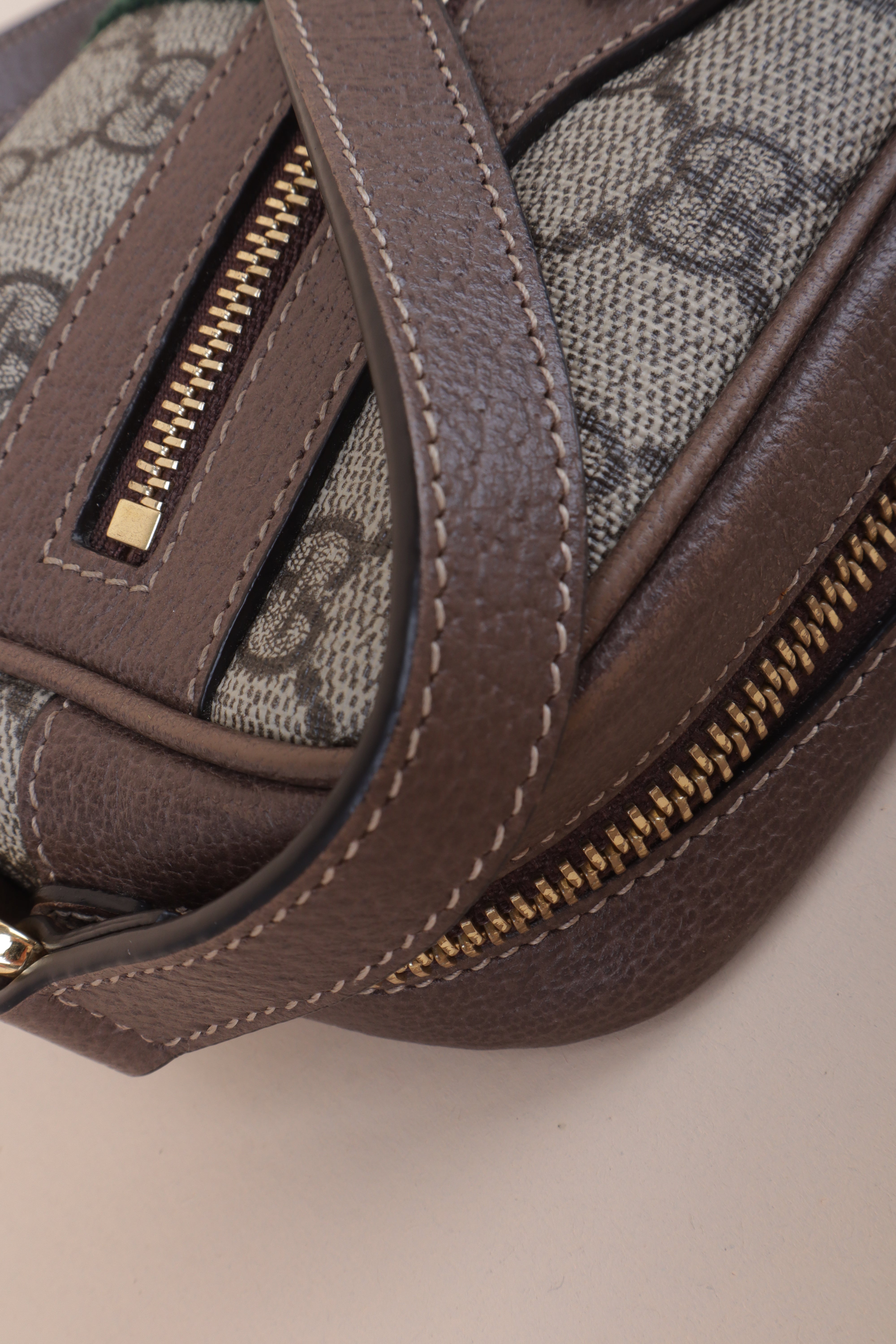 Gucci Bicolor GG Supreme Mini Ophidia Crossbody Bag