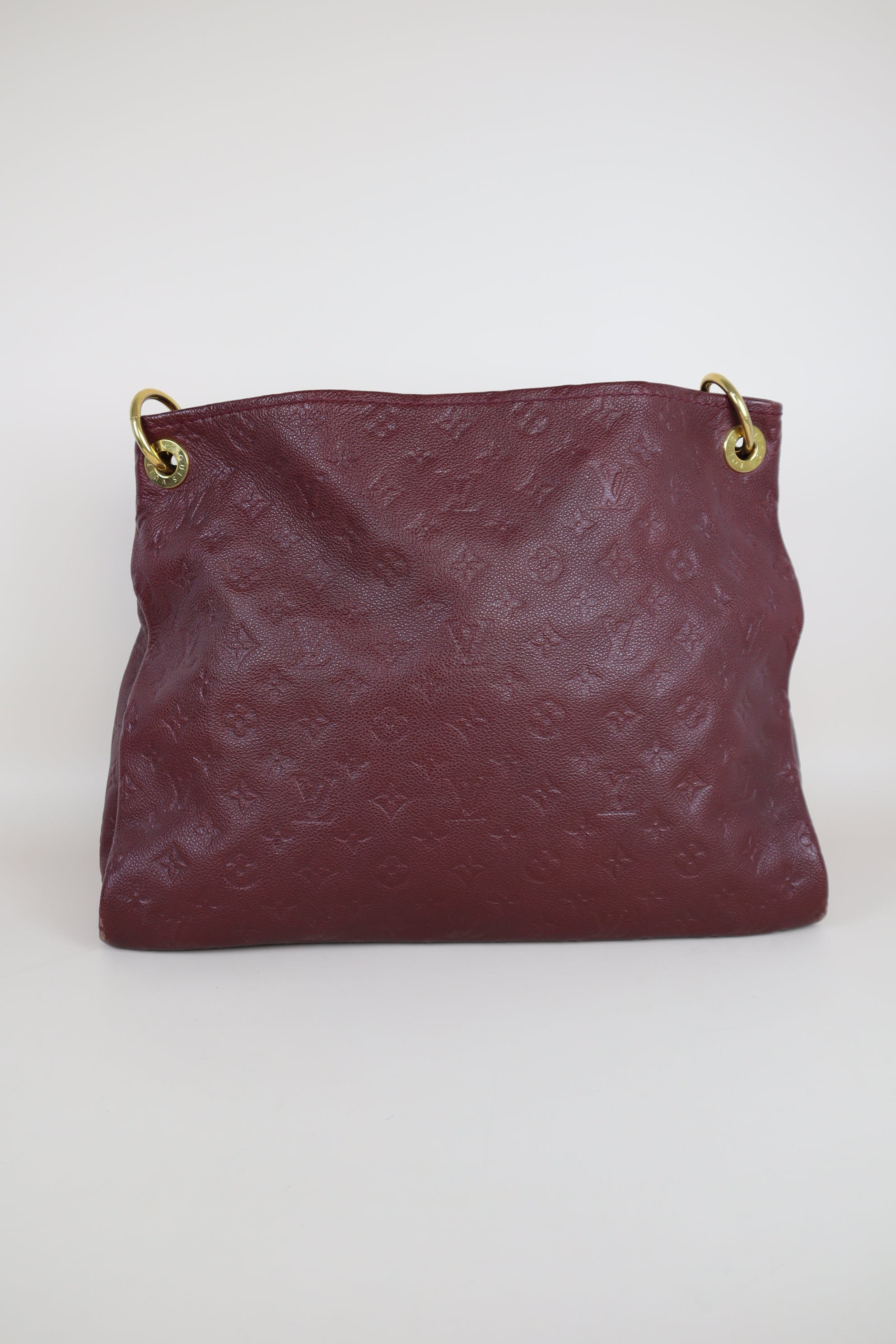 Louis Vuitton Red Monogram Empreinte MM Artsy Bag