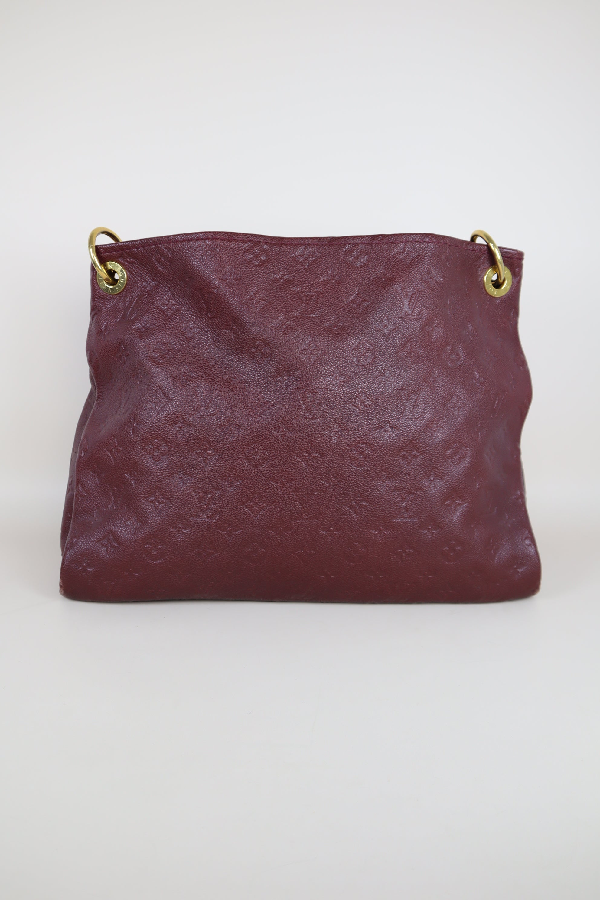 Louis Vuitton Red Monogram Empreinte MM Artsy Bag