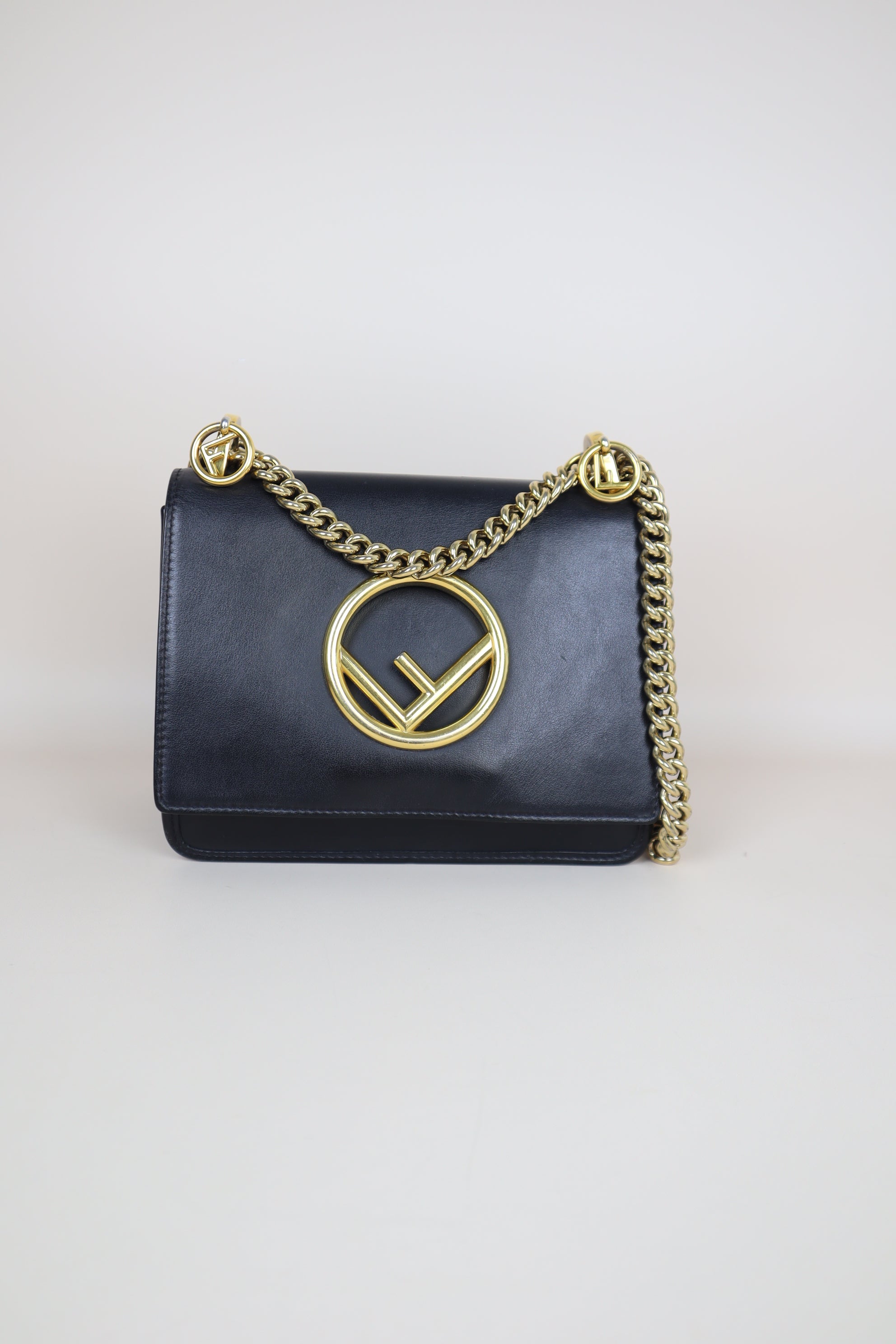 Fendi Navy Kan I Bag-handbag-Fendi-The Closet Egypt
