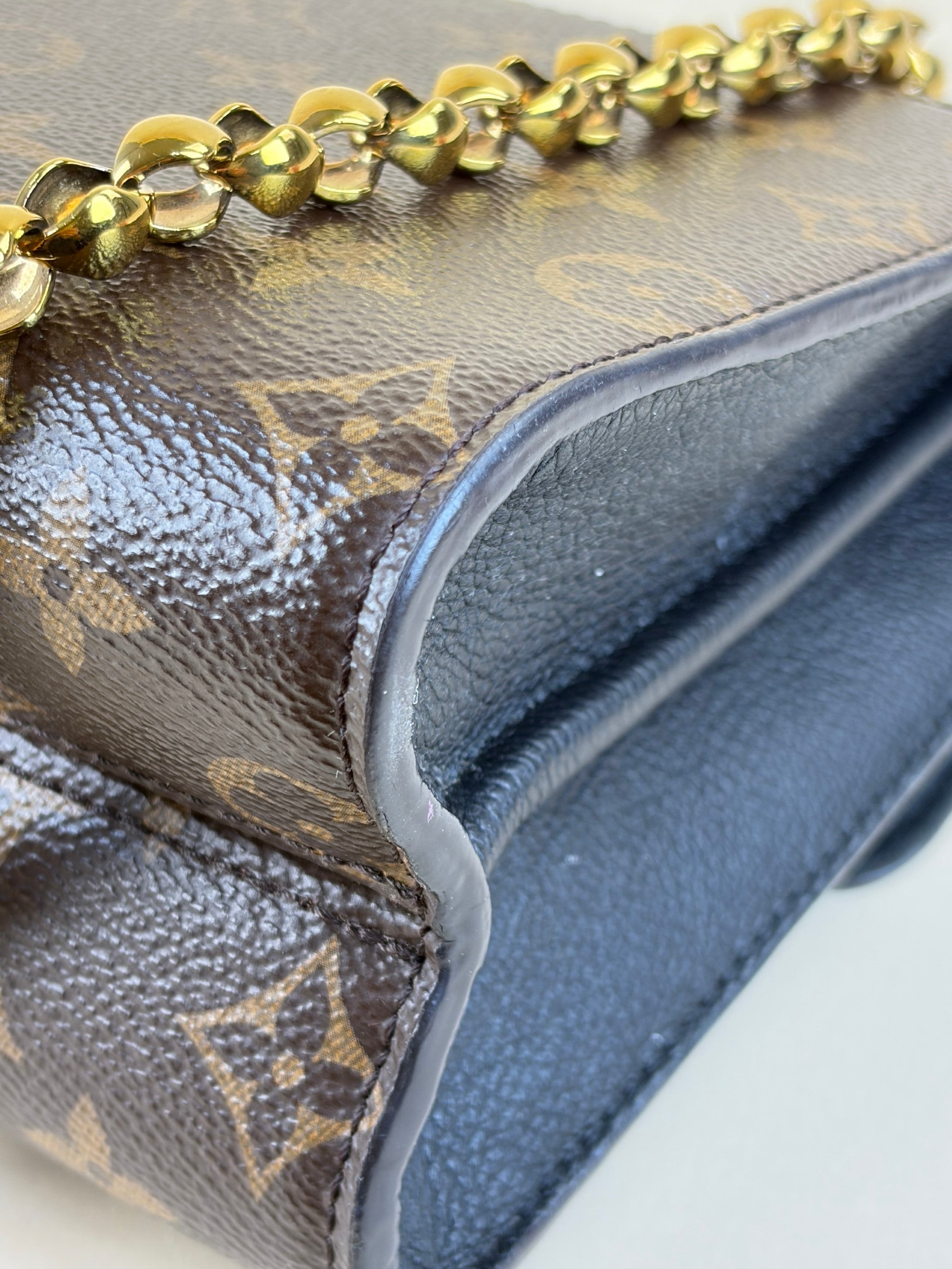 louis Vuitton monogram canvas black victories