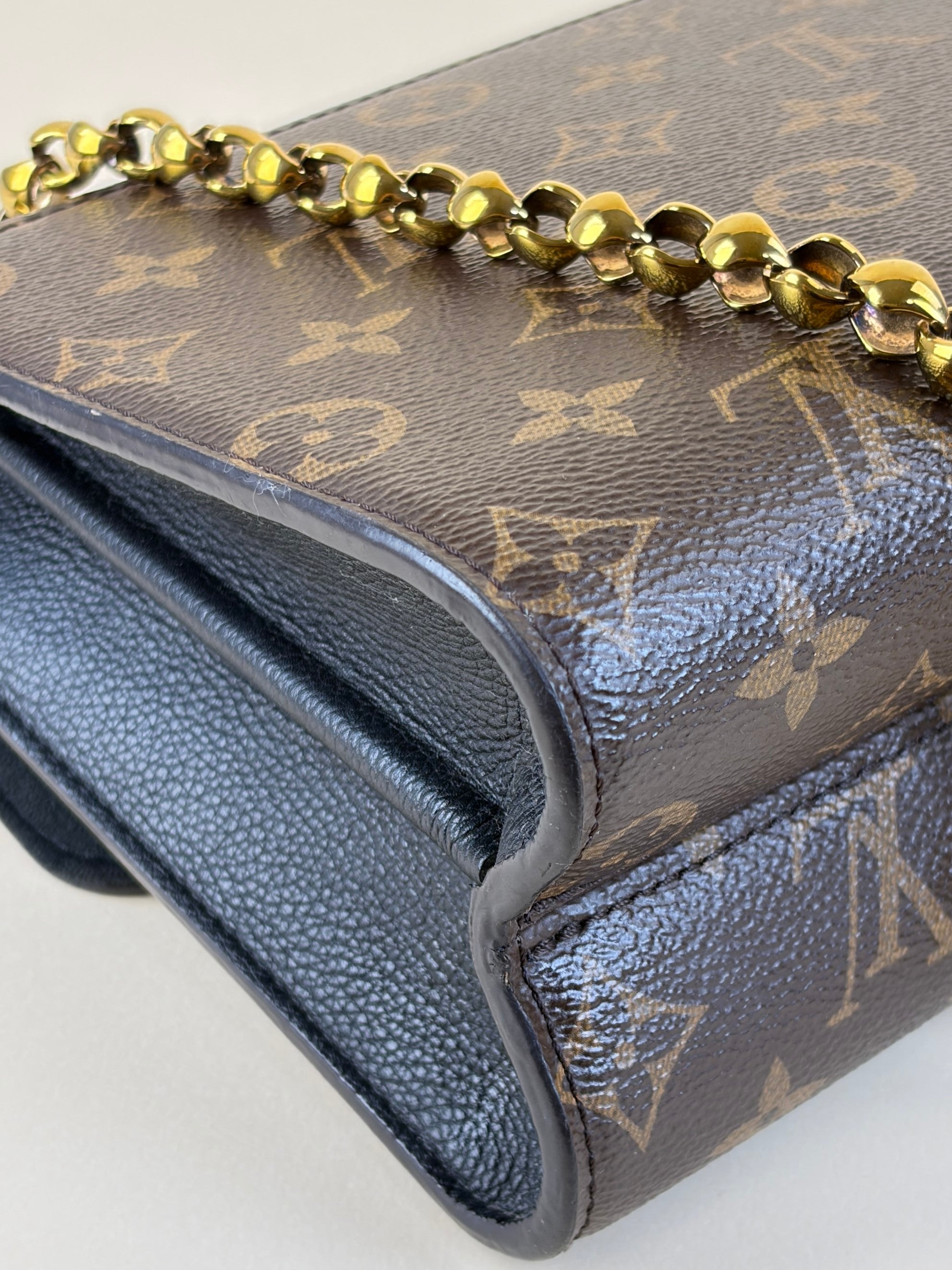 louis Vuitton monogram canvas black victories
