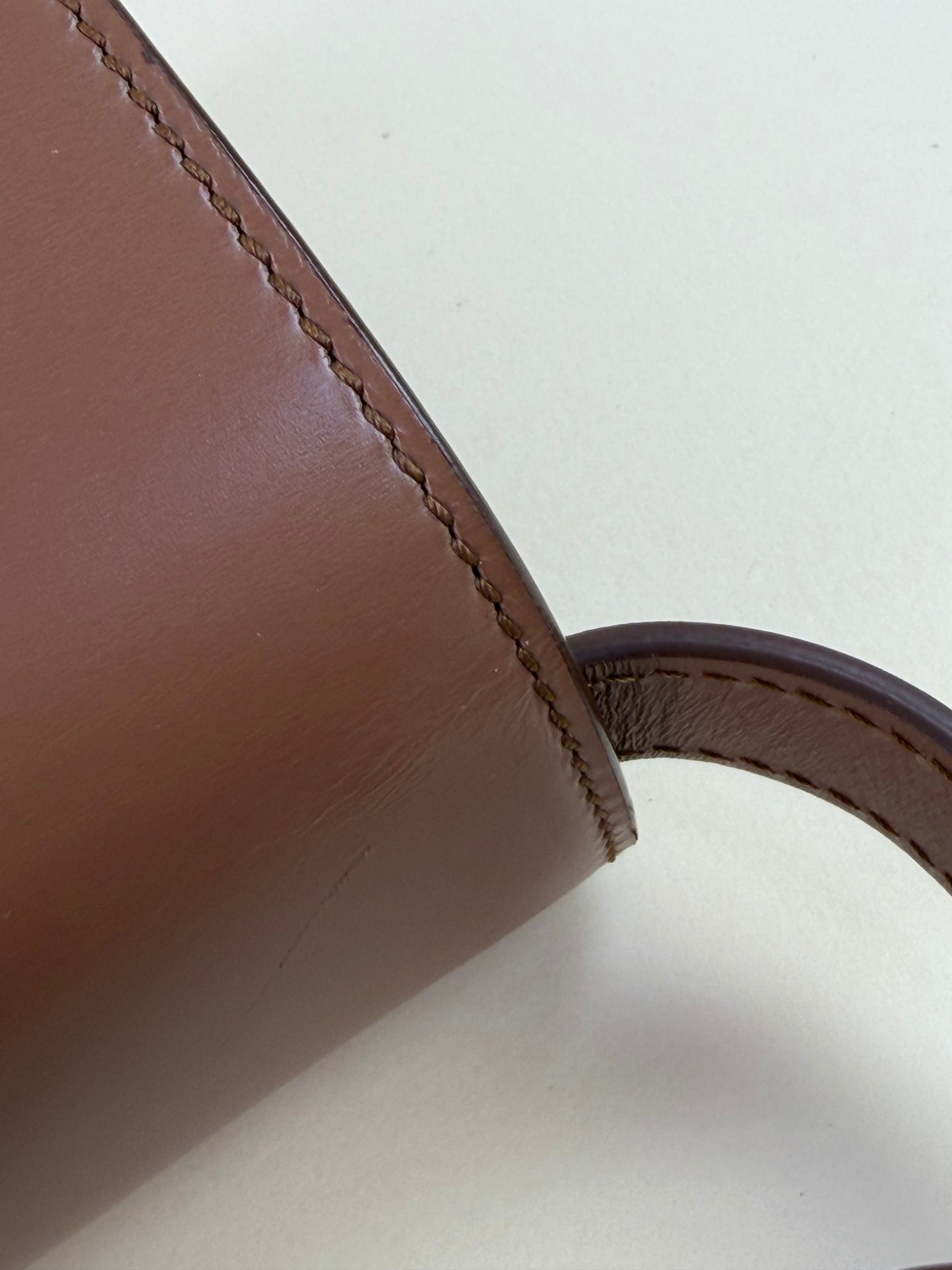 Burberry Brown TB Monogram Medium Shoulder Bag