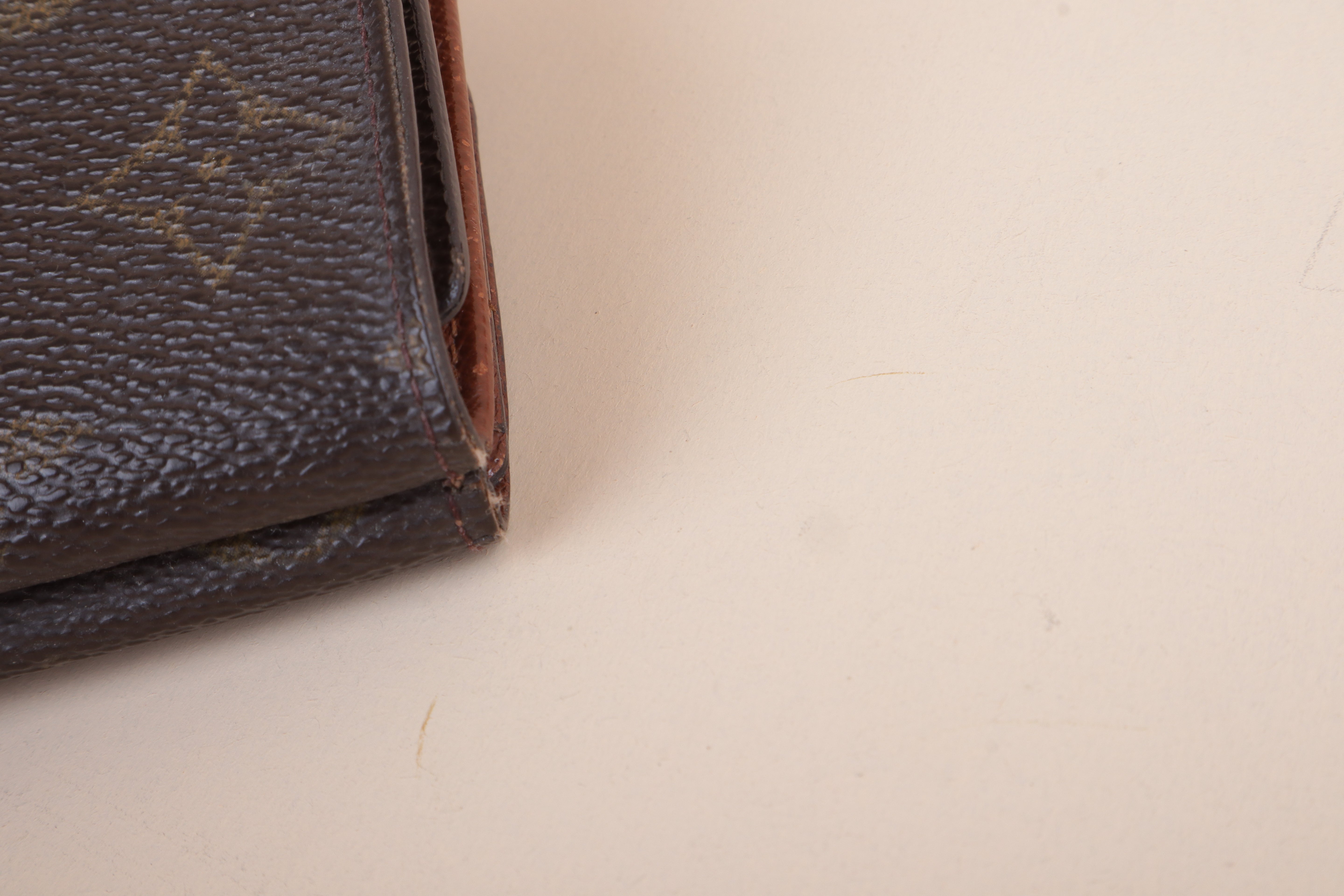 Louis Vuitton Monogram Elise Double Sides Compact Small Wallet