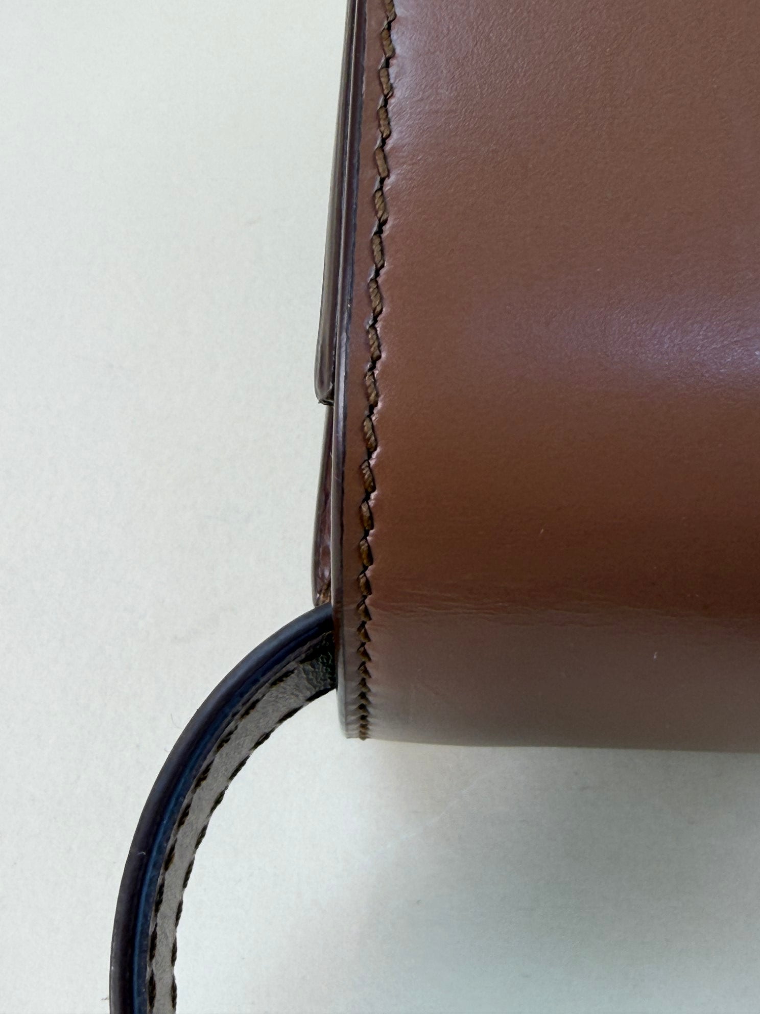 Burberry Brown TB Monogram Medium Shoulder Bag