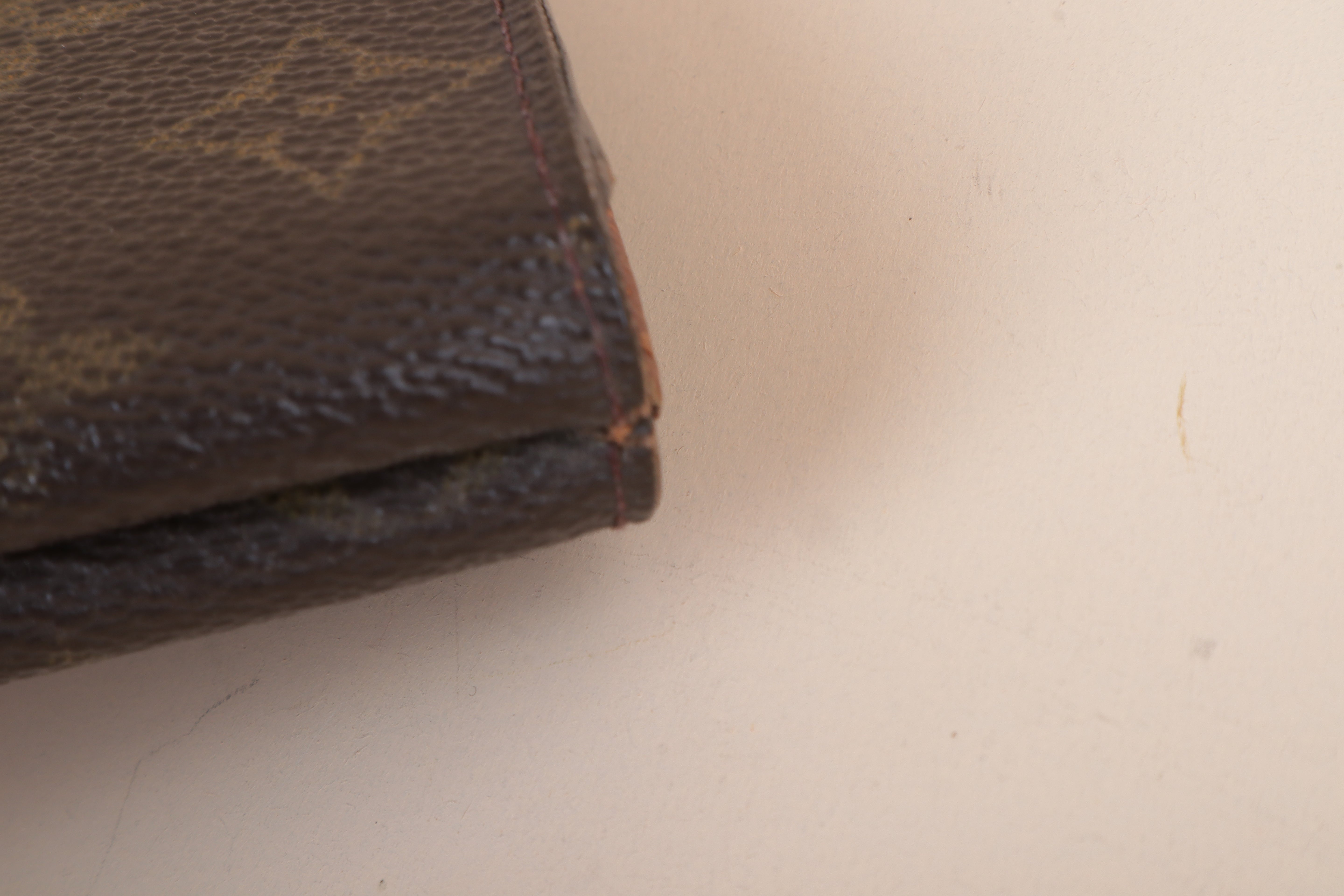 Louis Vuitton Monogram Elise Double Sides Compact Small Wallet