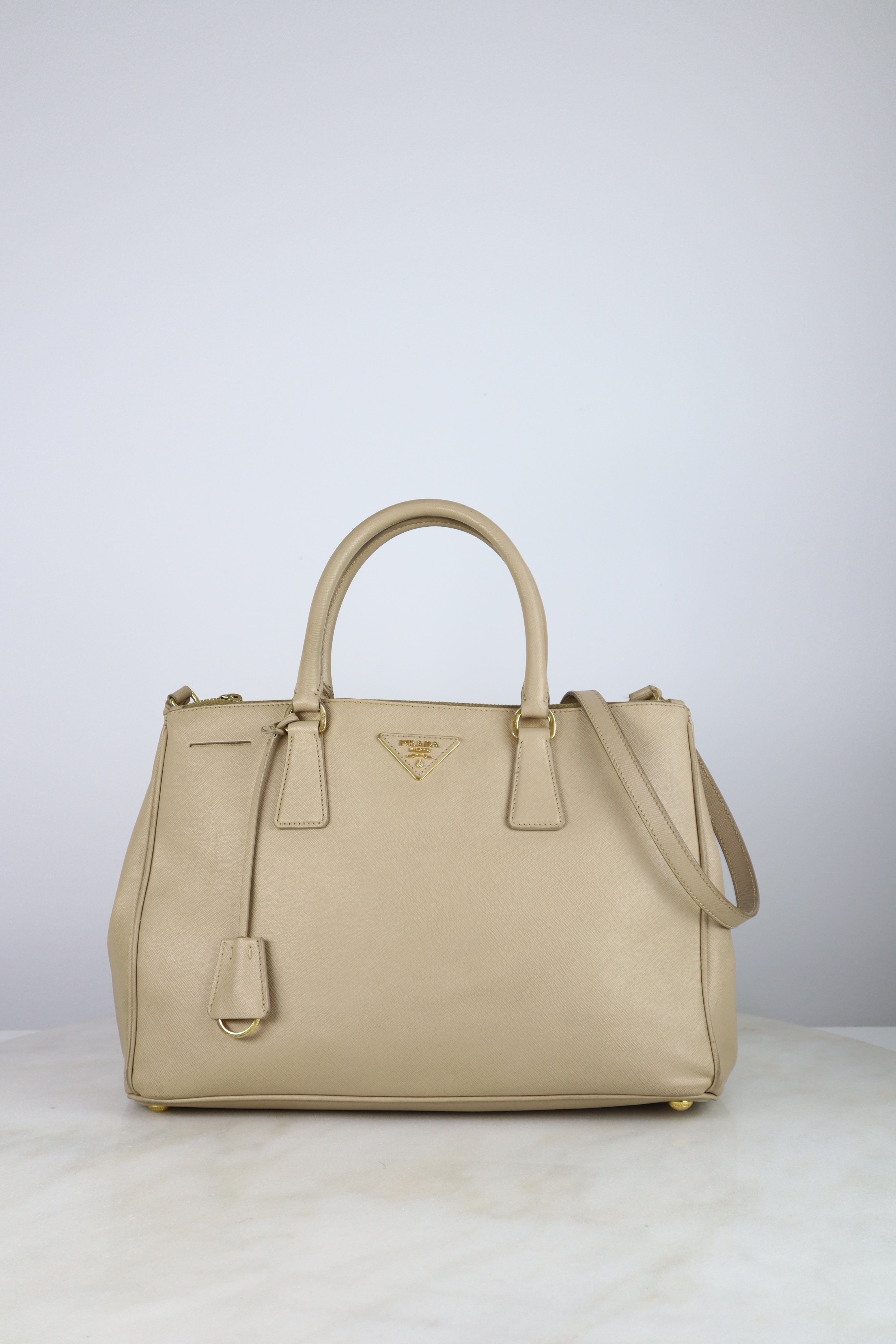 Prada Beige Large Tote Bag