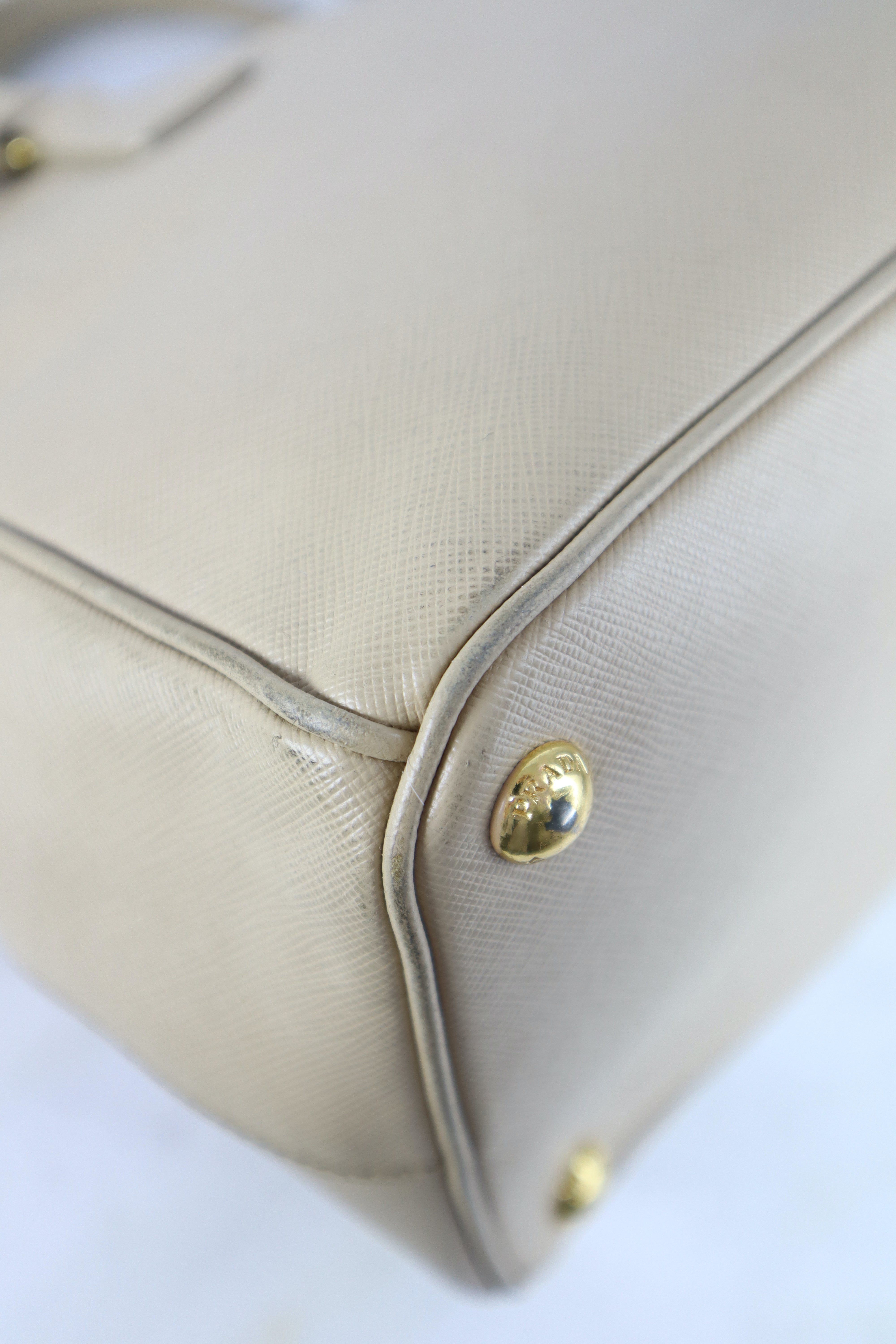 Prada Beige Large Tote Bag