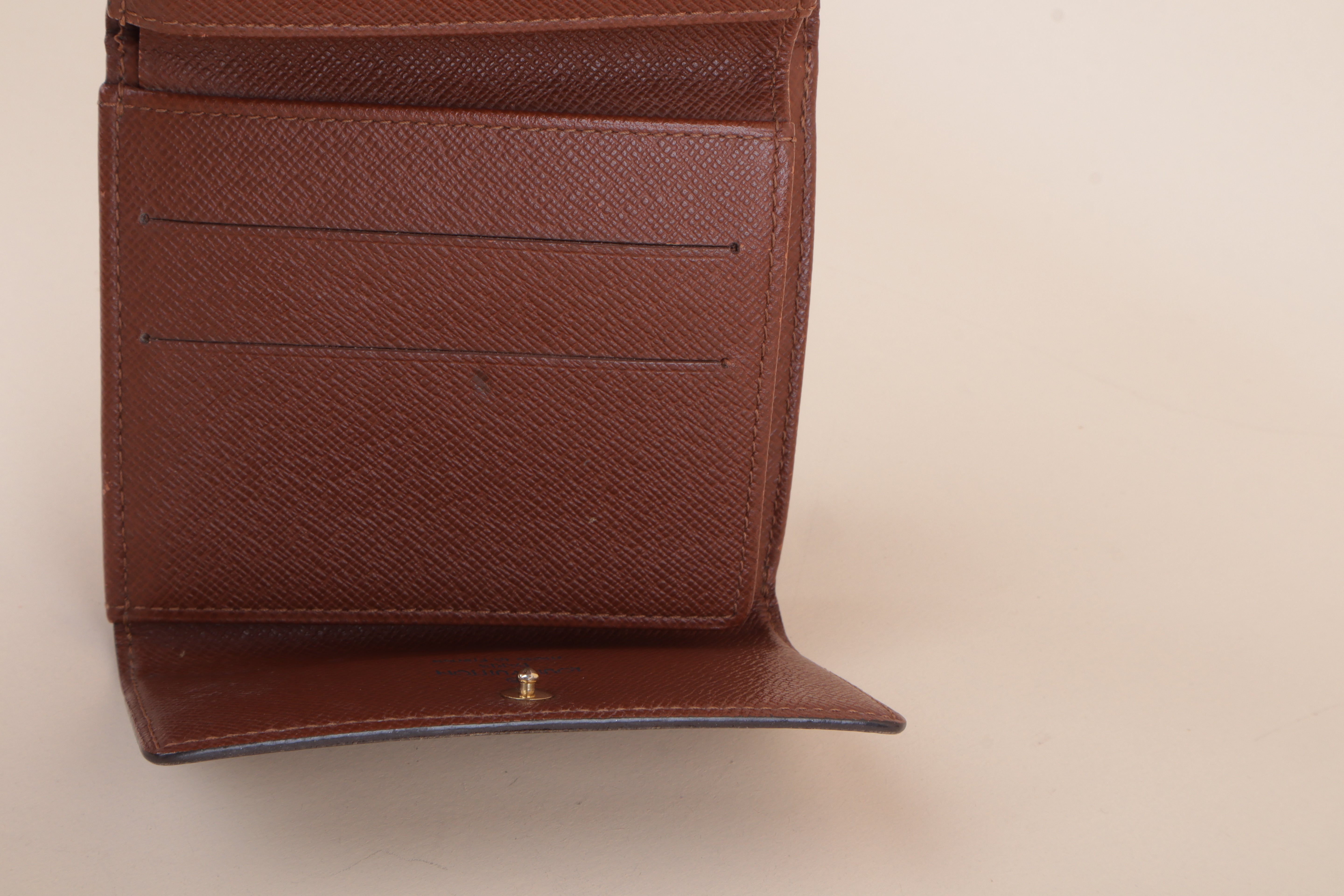 Louis Vuitton Monogram Elise Double Sides Compact Small Wallet