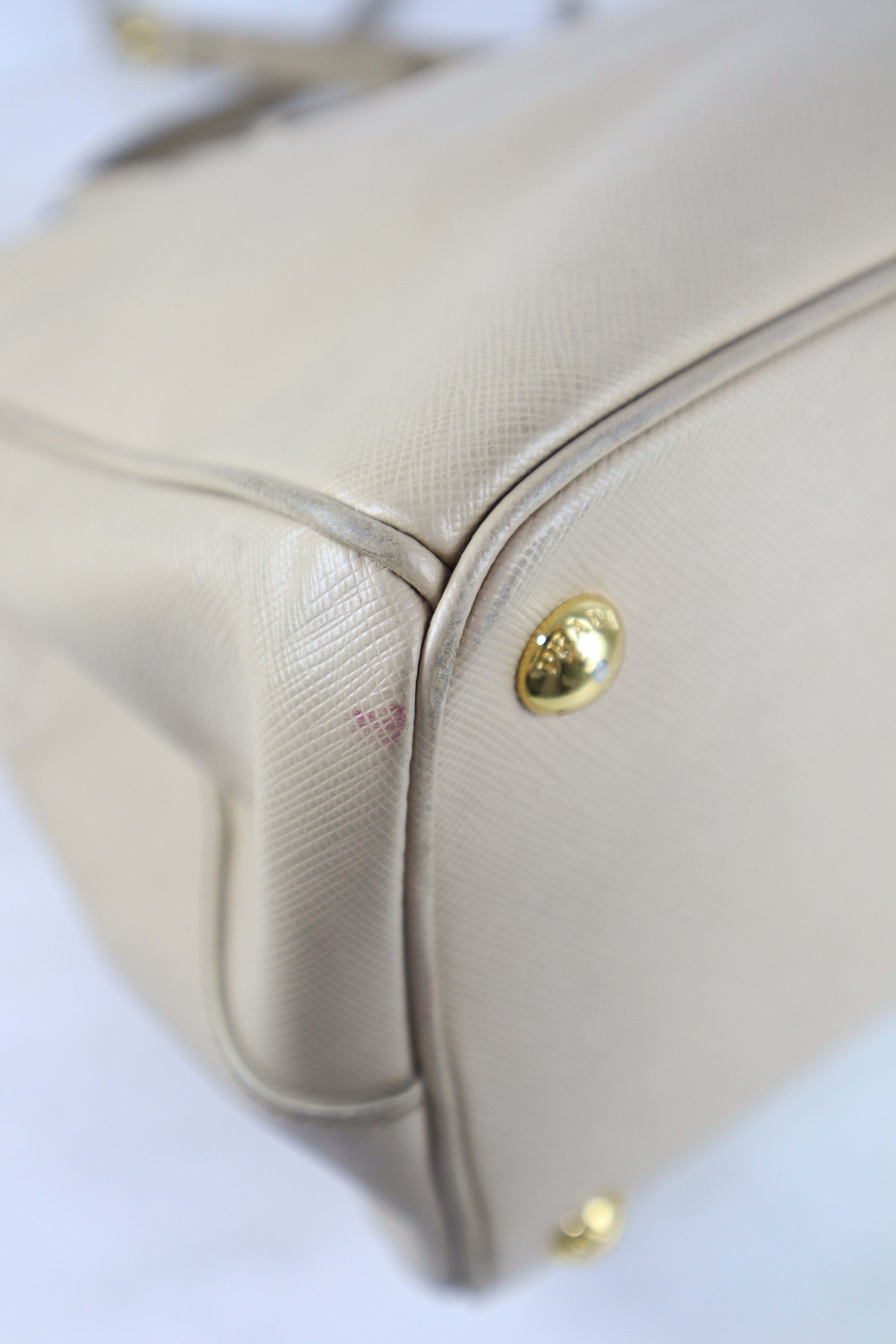 Prada Beige Large Tote Bag