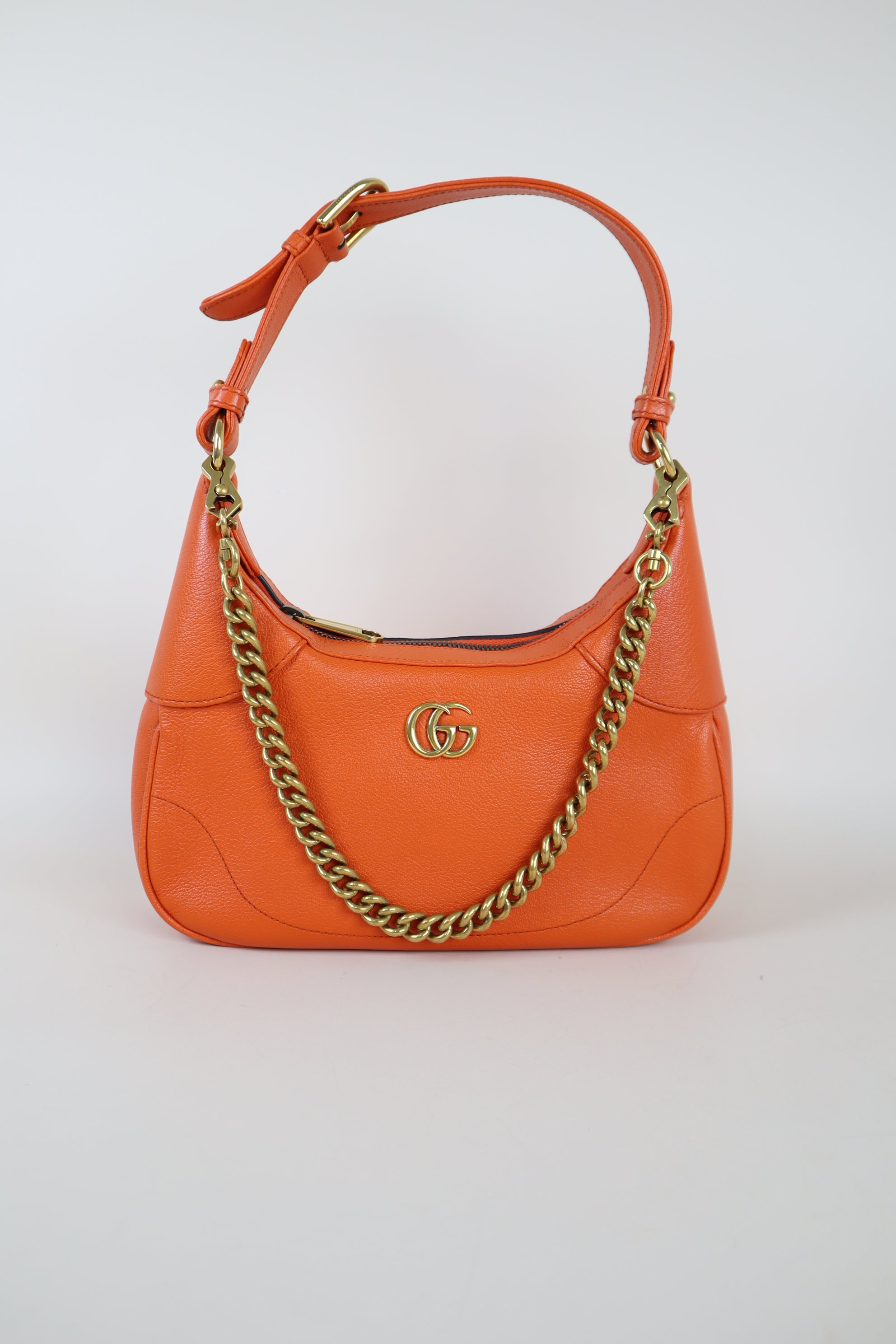 Gucci Orange Aphrodite Small Shoulder Bag