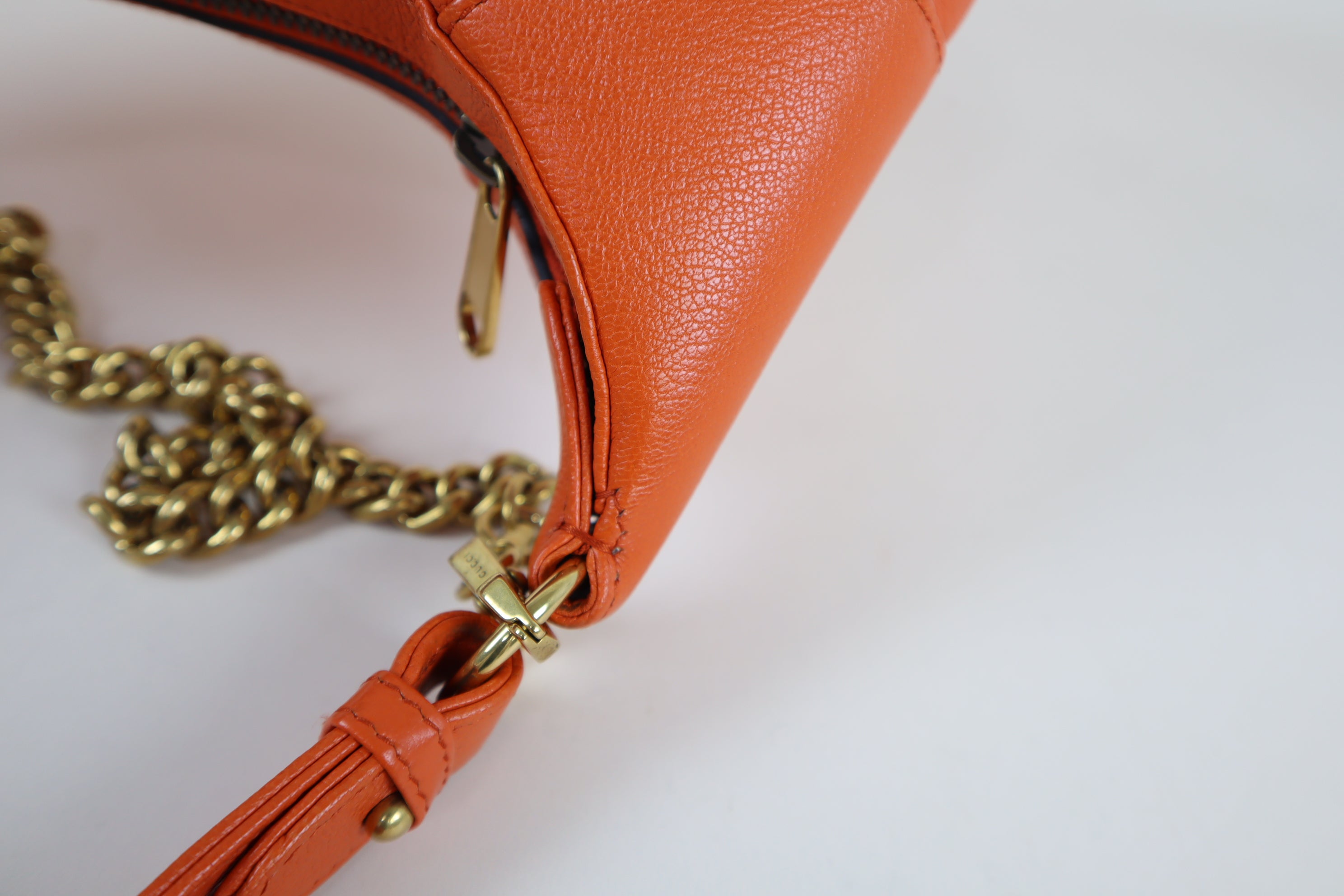 Gucci Orange Aphrodite Small Shoulder Bag