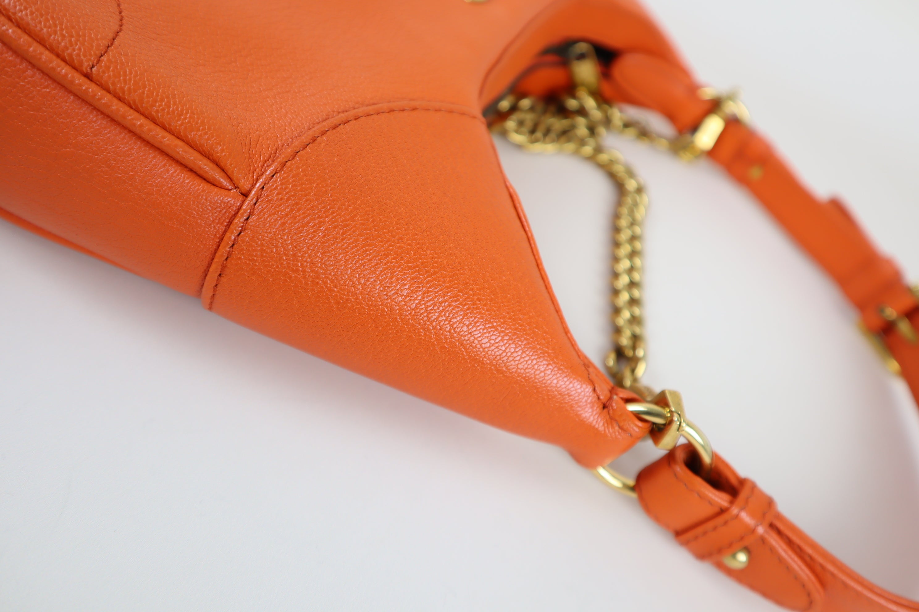 Gucci Orange Aphrodite Small Shoulder Bag