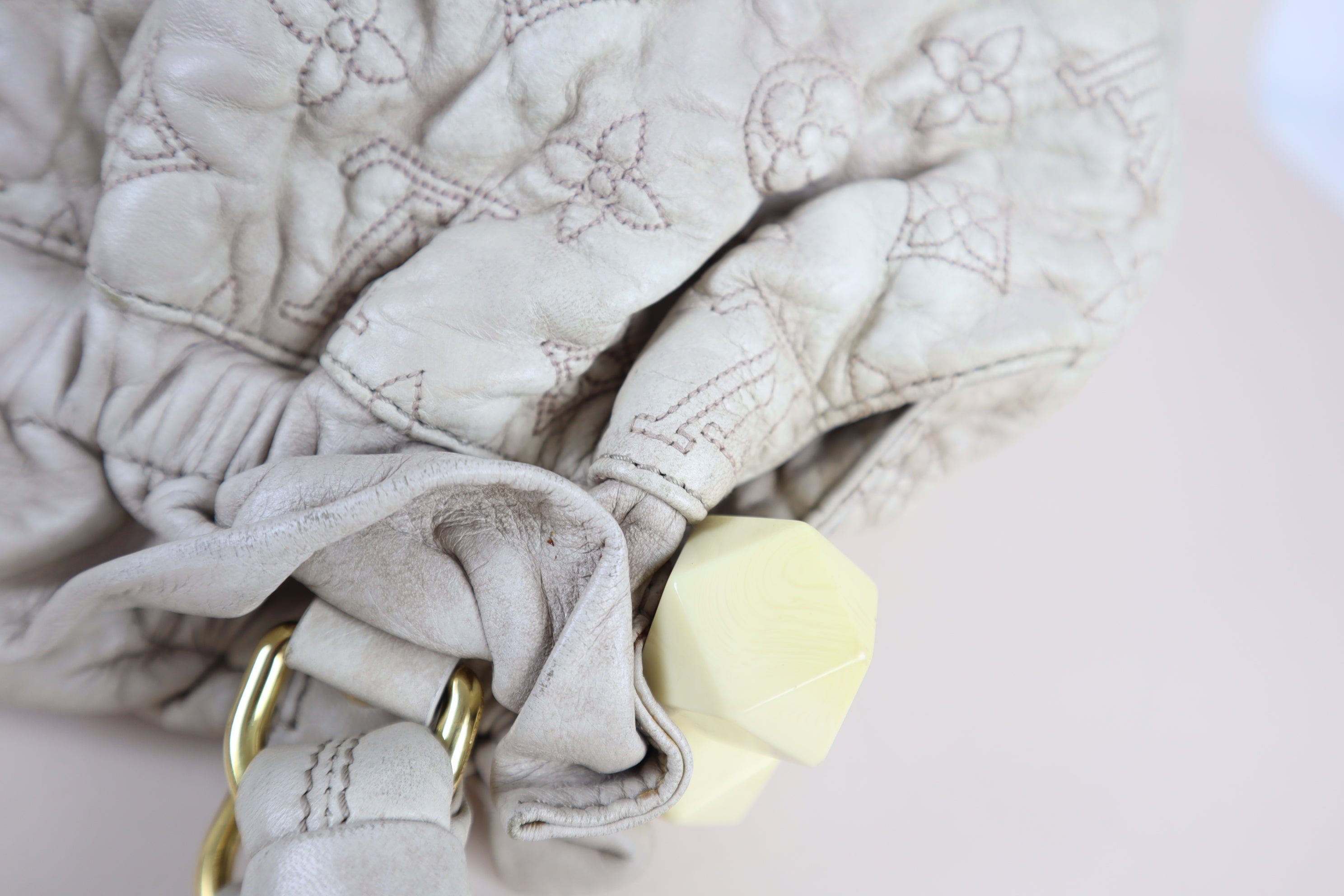 Louis Vuitton Beige Monogram Olympe Stratus Limited Edition Bag