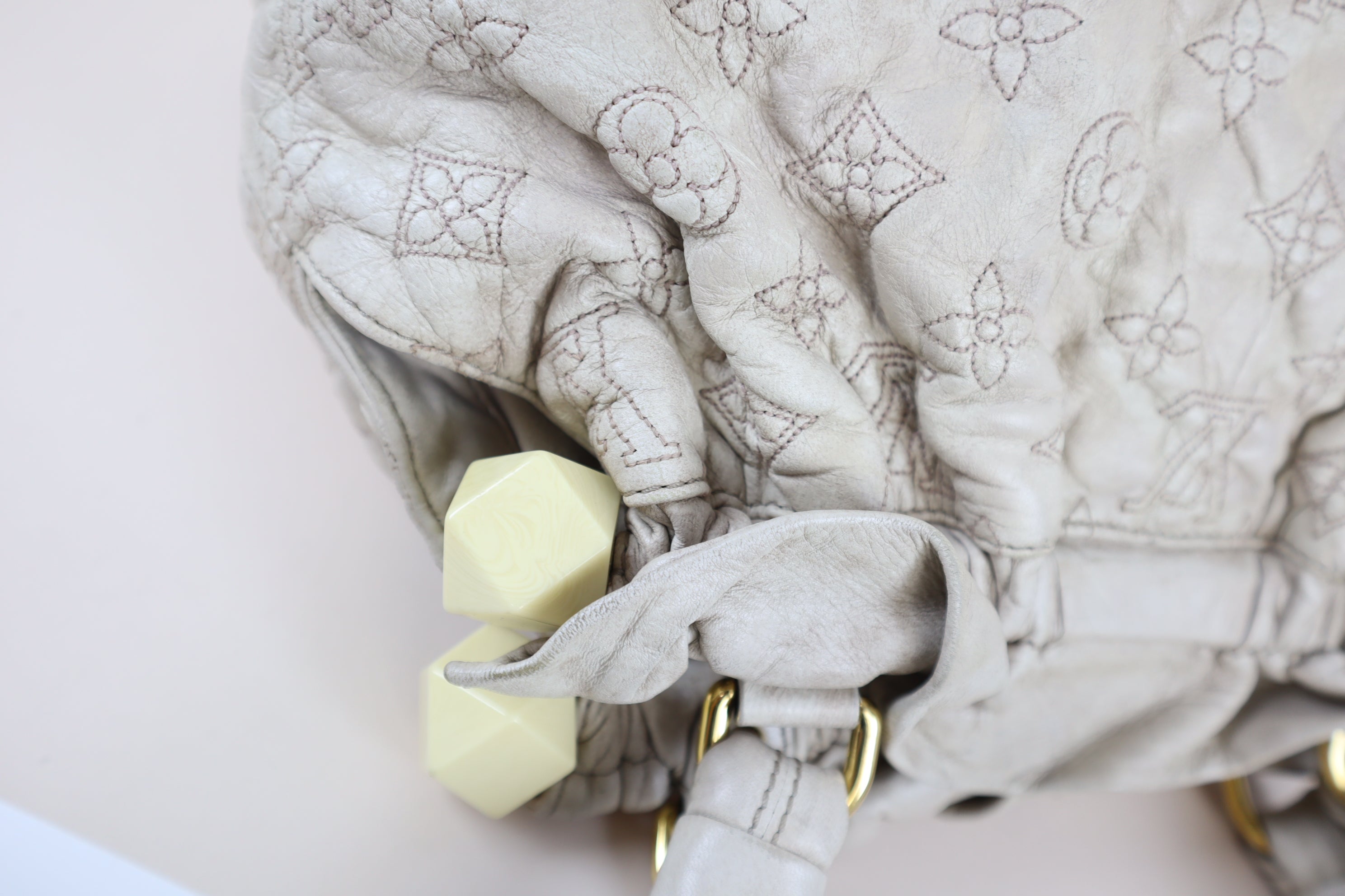 Louis Vuitton Beige Monogram Olympe Stratus Limited Edition Bag