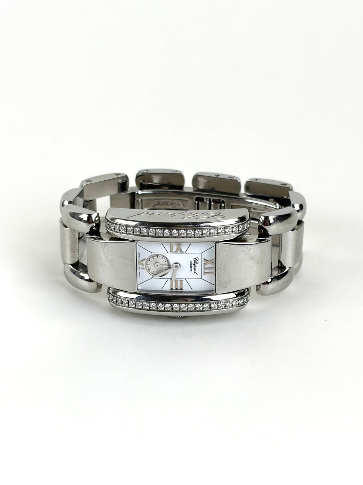 Chopard la Strada Diamond 24 mm steel white dial quartz Watch