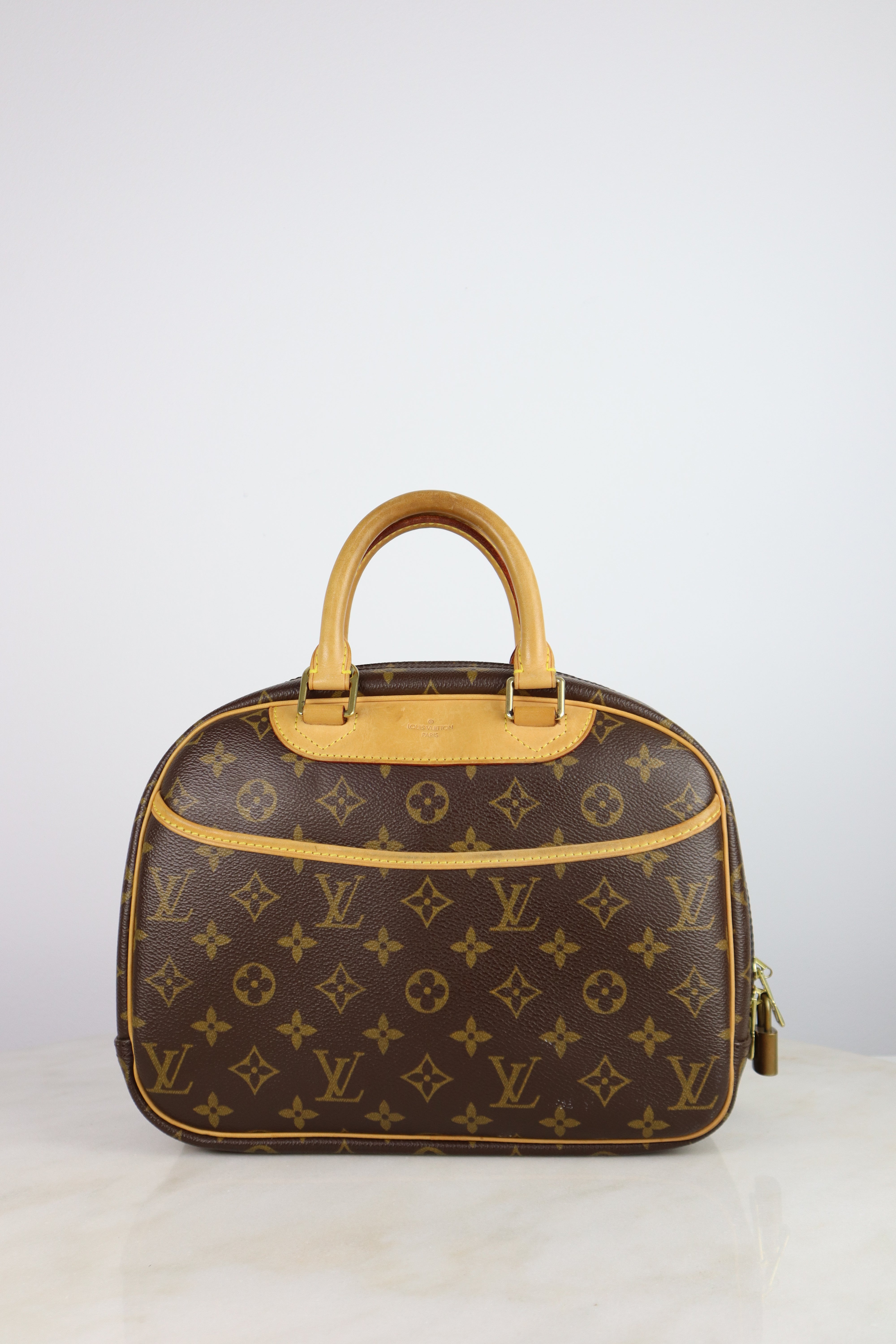 Louis Vuitton Monogram Trouville PM Top Handle Bag