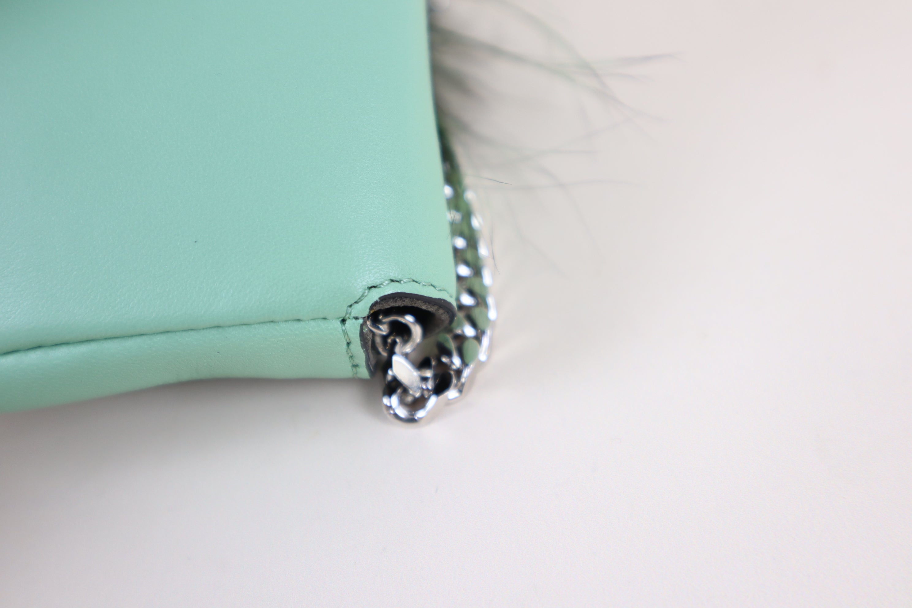 Fendi Green Baguette Micro Monster Bag