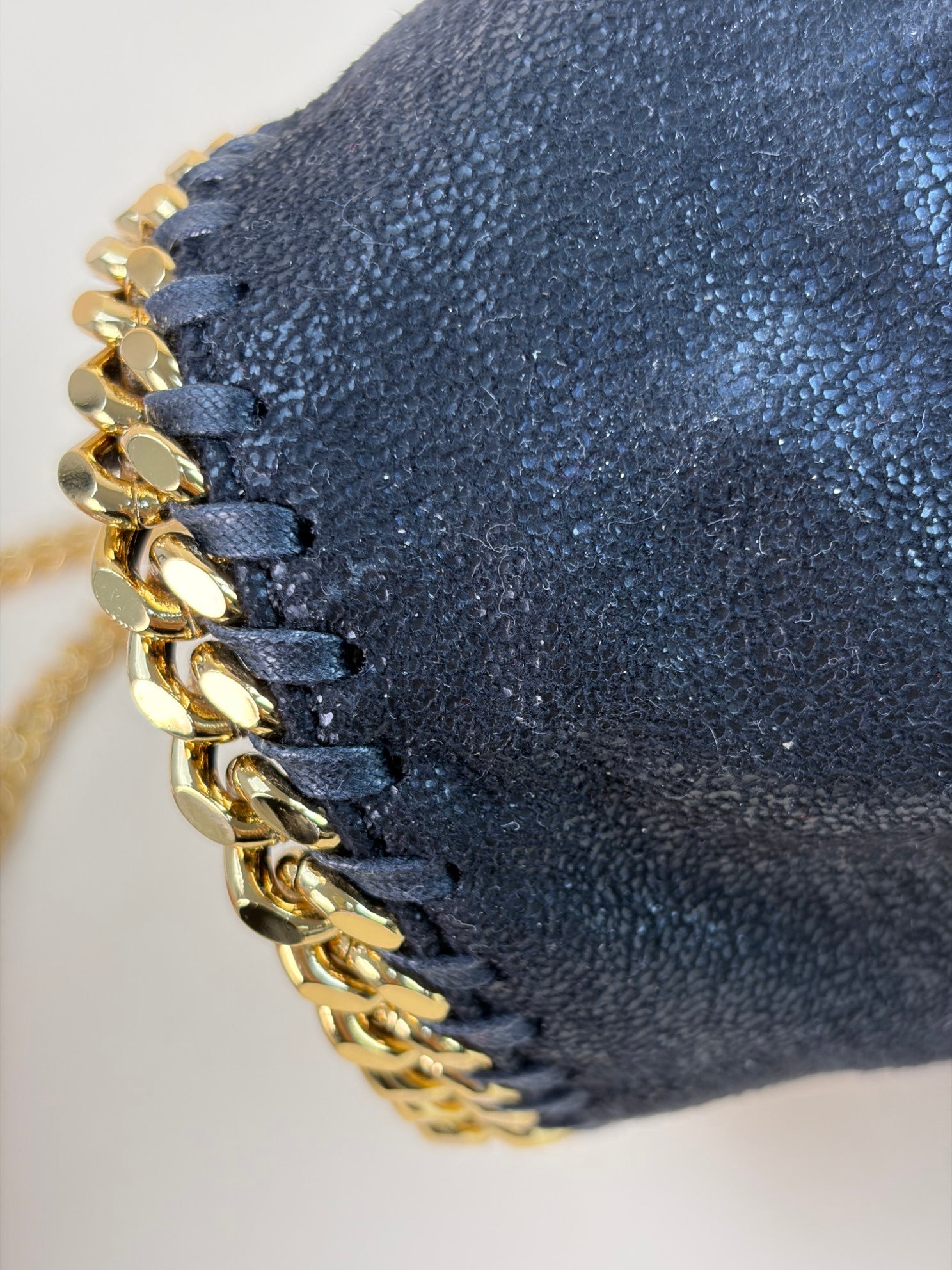 Stella Mccartney Black Falabella Mini Tote Bag