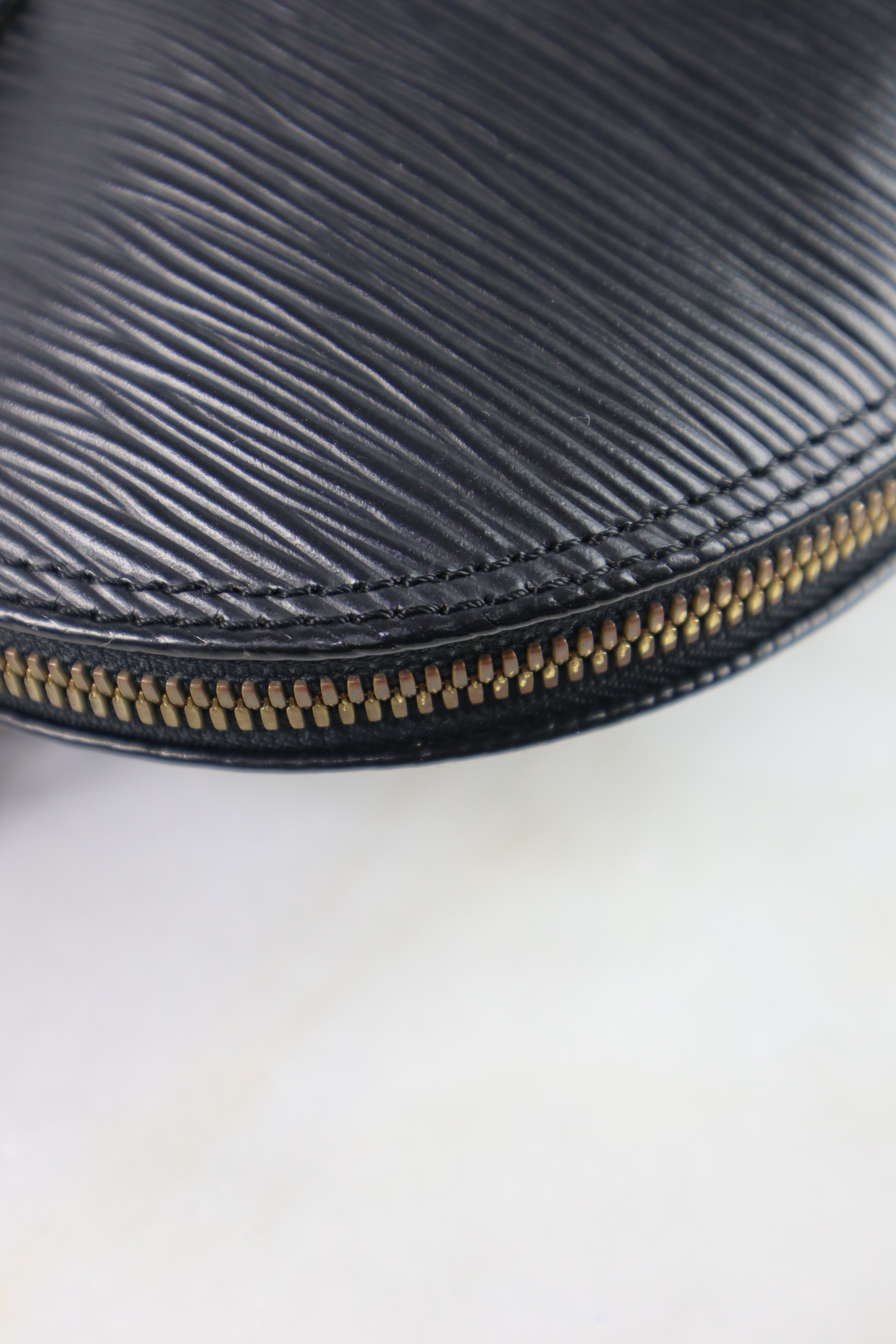 Louis Vuitton Black Alma PM Bag