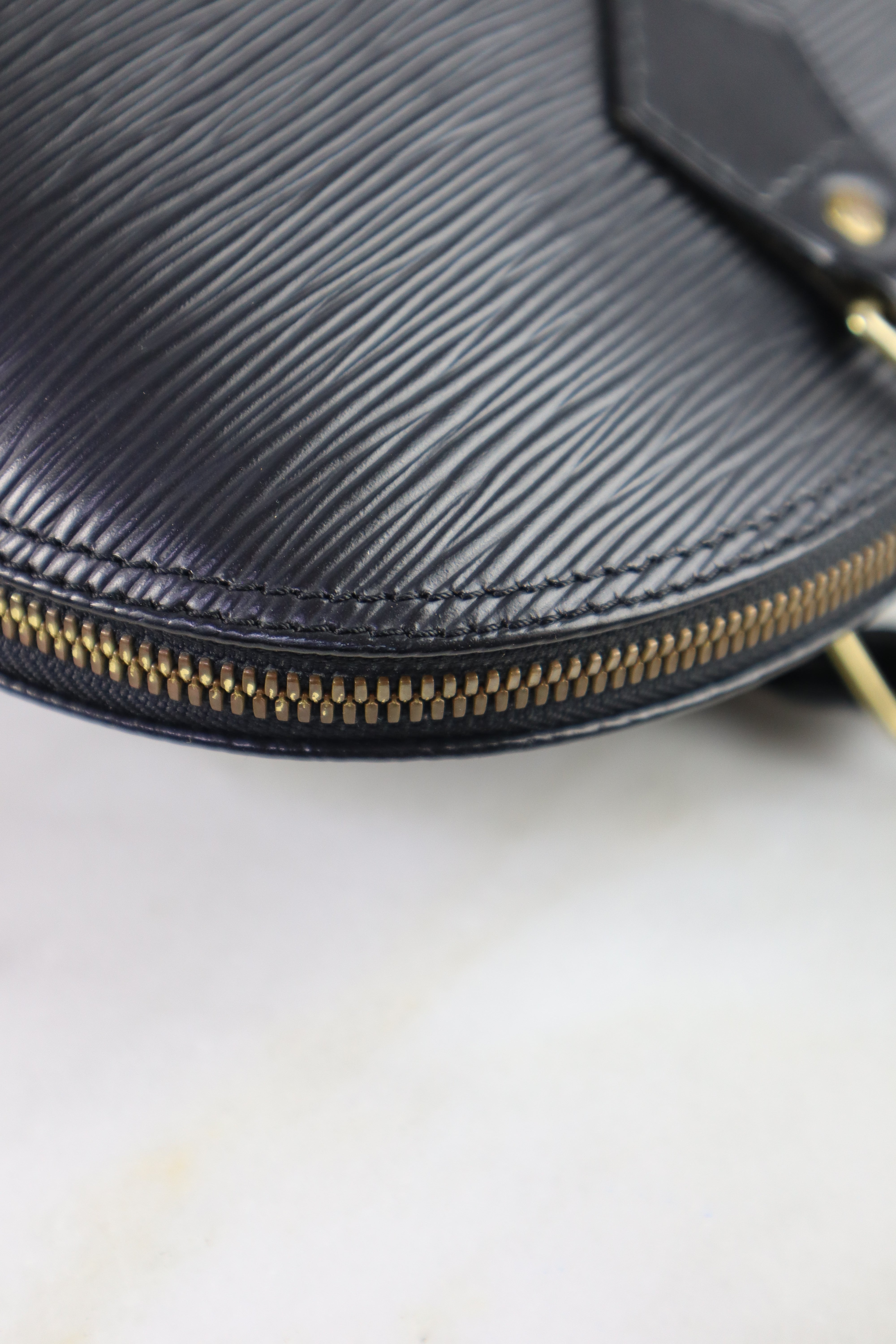 Louis Vuitton Black Alma PM Bag