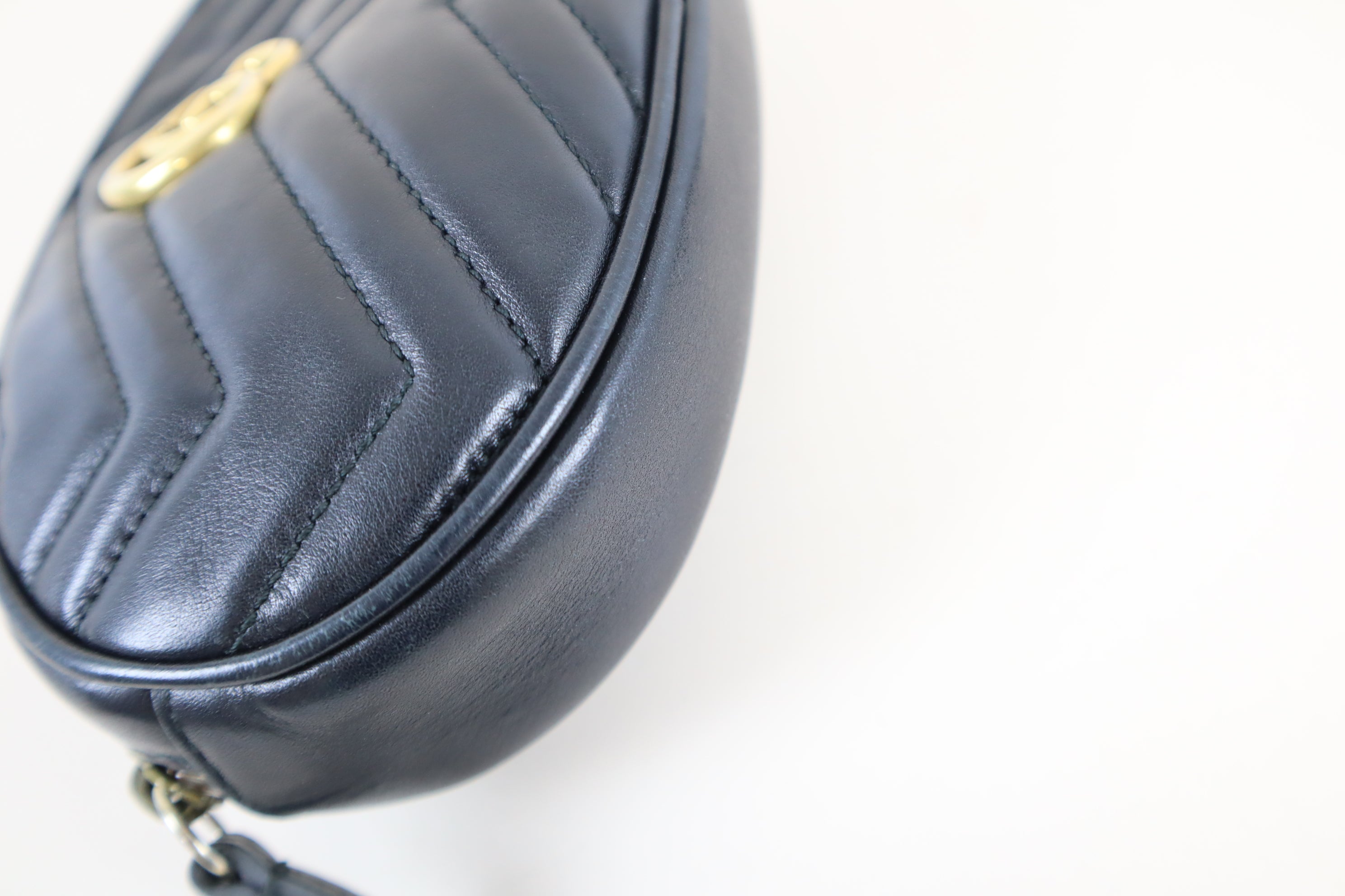 Gucci Black Marmont Belt Bag