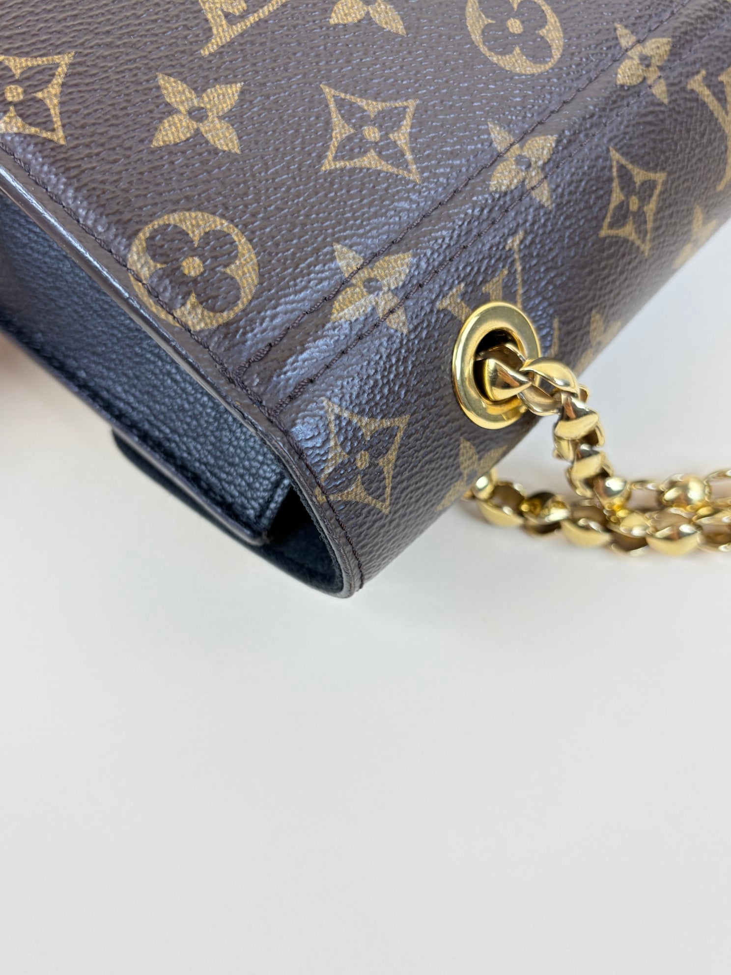 louis Vuitton monogram canvas black victories