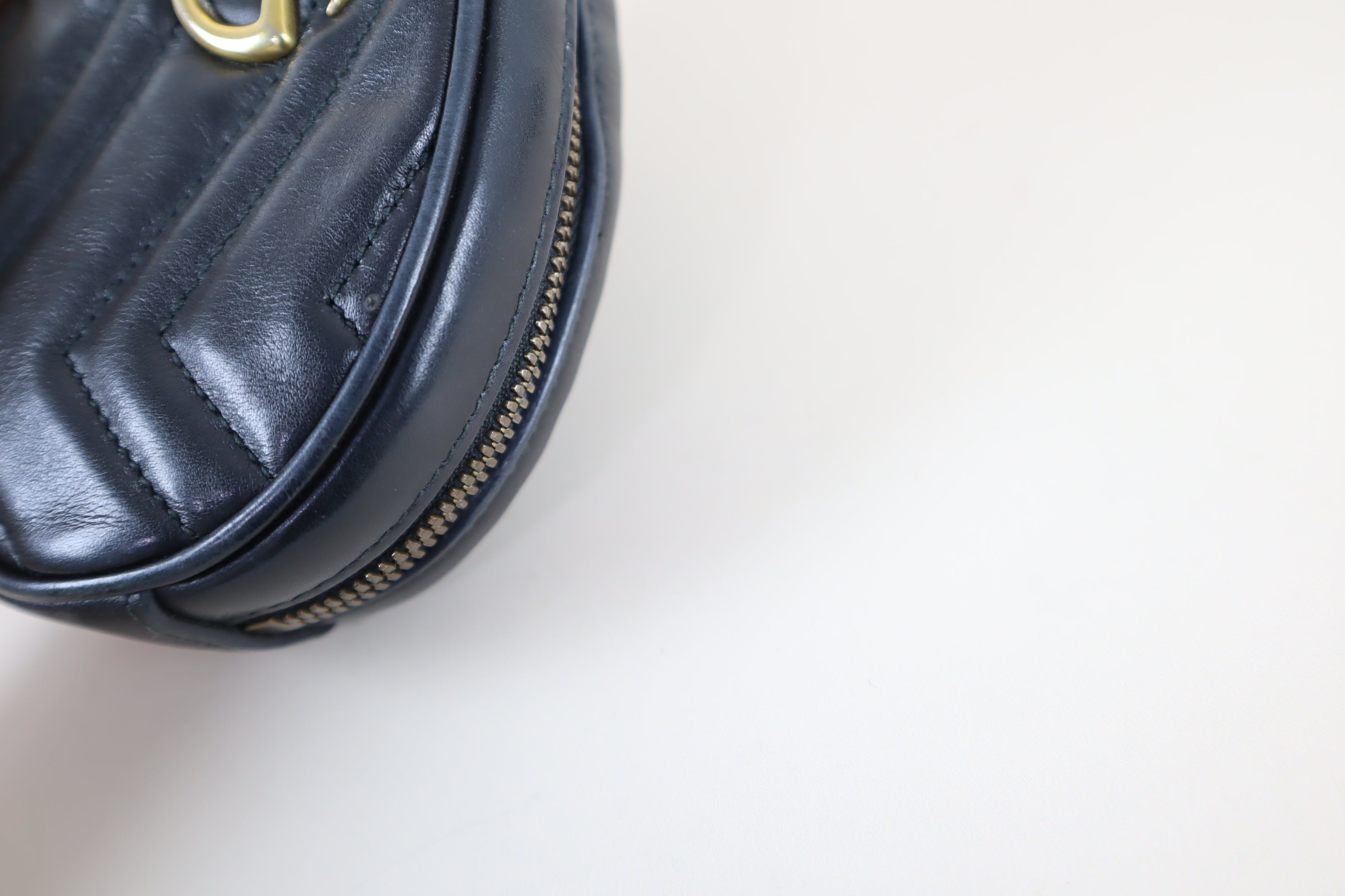 Gucci Black Marmont Belt Bag-Belt Bag-Gucci-The Closet Egypt