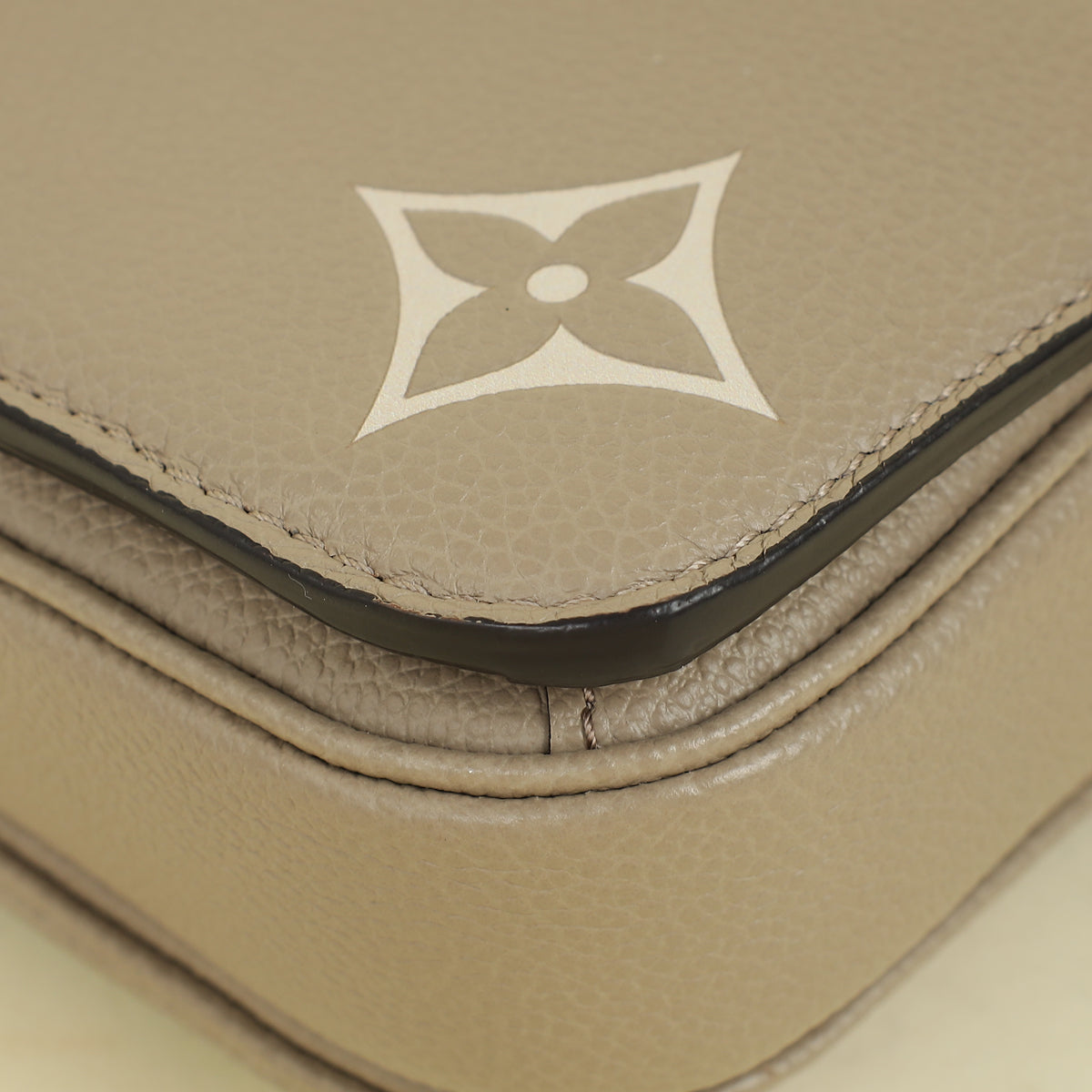 Louis Vuitton Bicolor Monogram Empreinte Pochette Metis East West Bag