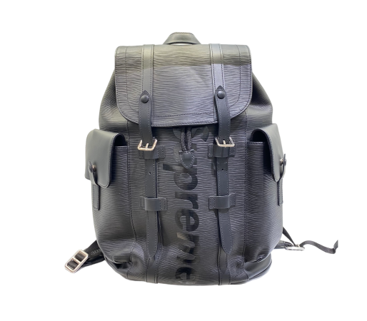 Louis Vuitton x Supreme Black Backpack Bag-Backpack-Louis Vuitton-The Closet Egypt