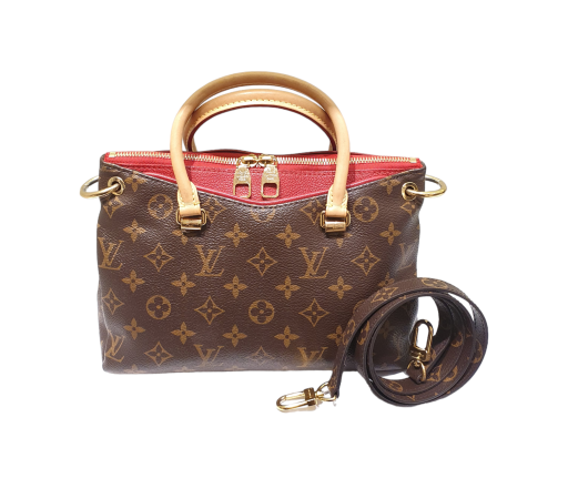 Louis Vuitton Monogram Red Pallas BB Tote Bag-handbag-Louis Vuitton-The Closet Egypt
