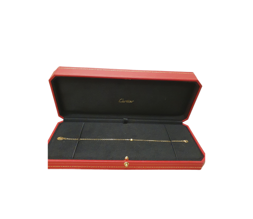 Cartier 18K Yellow Gold Diamond Damour Bracelet-Bracelet-Cartier-The Closet Egypt