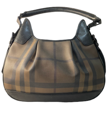 Burberry Bicolor Nova Check Brooklyn Hobo Bag-handbag-Burberry-The Closet Egypt