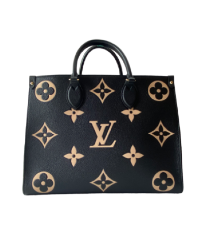 Louis Vuitton Bicolor Monogram Empreinte Giant Onthego Bag-handbag-Louis Vuitton-The Closet Egypt