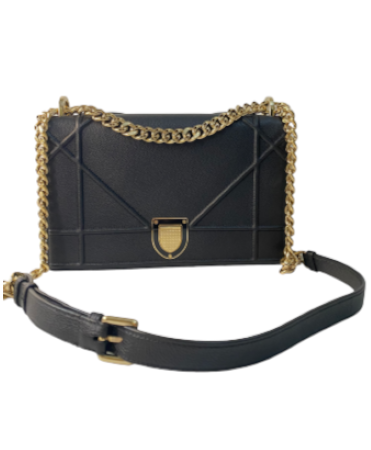 Christian Dior Black Diorama Small Shoulder Bag-handbag-Christian Dior-The Closet Egypt