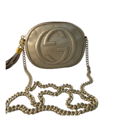 Gucci Light Gold Soho Crossbody Bag-handbag-Gucci-The Closet Egypt