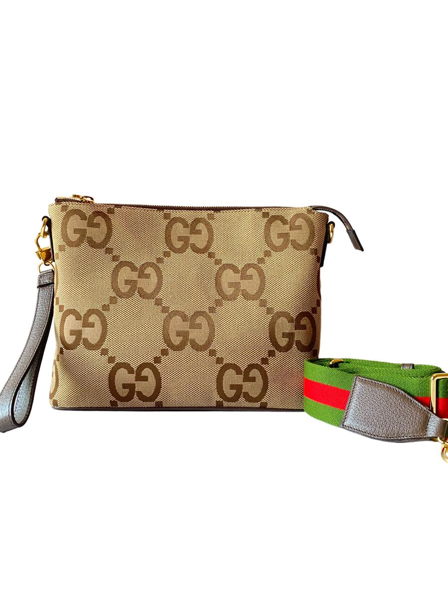 Gucci Brown Jumbo GG Messenger Bag-handbag-Gucci-The Closet Egypt