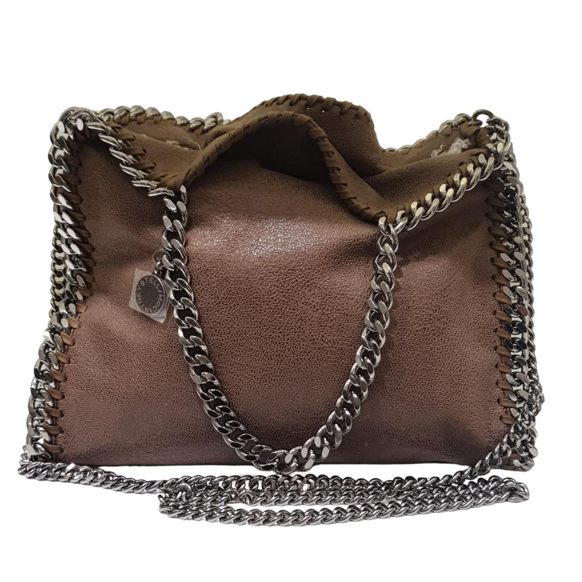 Stella Mccartney Brown Falabella Crossbody Bag-handbag-Stella Mccartney-The Closet Egypt