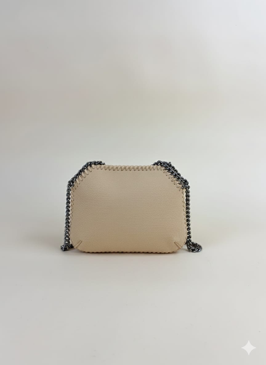 Stella Mccartney Beige Nano Falabella Bag