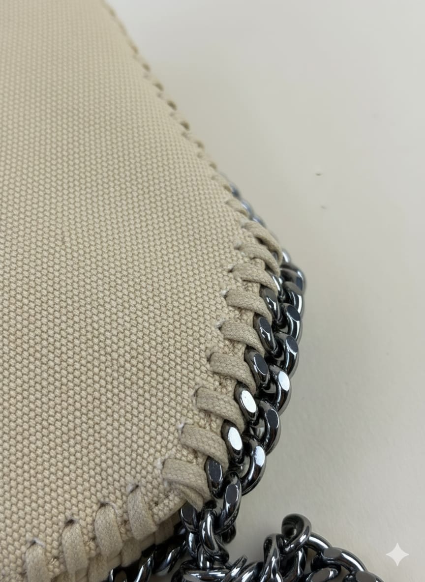 Stella Mccartney Beige Nano Falabella Bag
